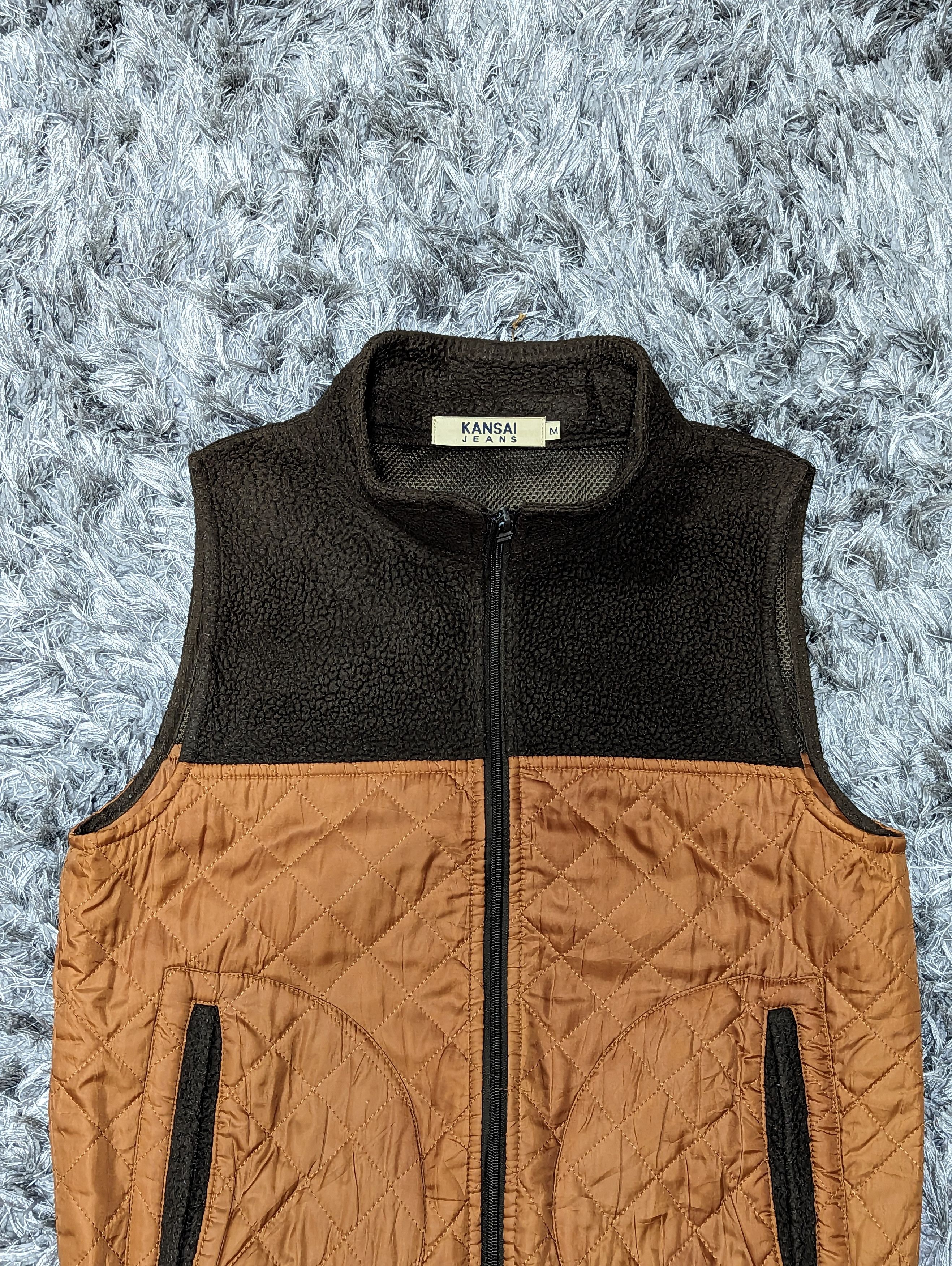 Kansai Yamamoto Vintage Kansai Yamamoto Jacket False Two Piece Vest Size US M / EU 48-50 / 2 - 4 Thumbnail