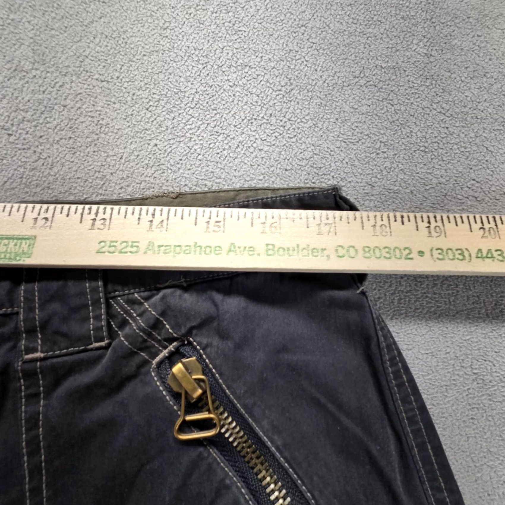 Sideout VTG Military Style Cargo Pants Mens 36x30 Gray Sideout Canvas Pockets Workwear Casual Cargo Pants Mens Gray Canvas Size US 36 / EU 52 - 3 Thumbnail