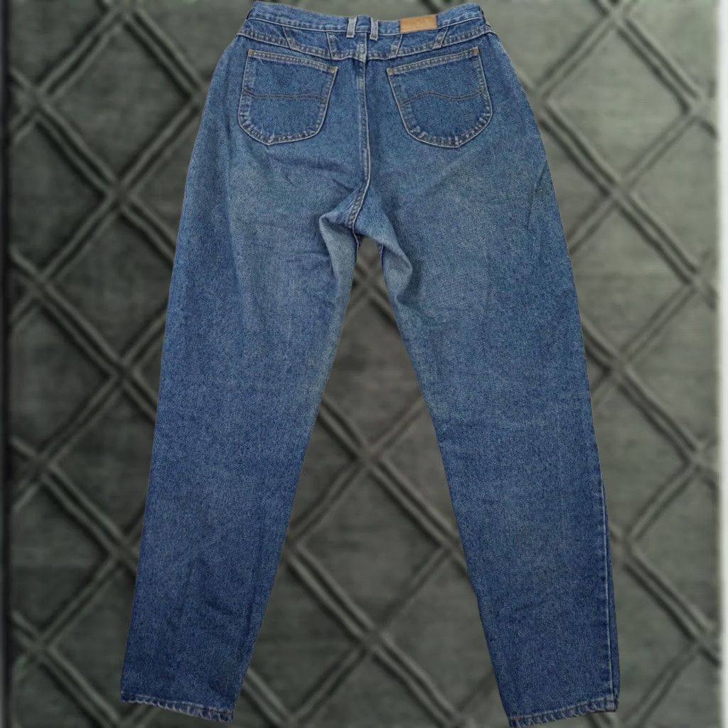 Lee VINTAGE Lee Jeans MENS 34x31 Denim Blue Straight Back In USA RN 34783 Size US 34 / EU 50 - 1 Thumbnail
