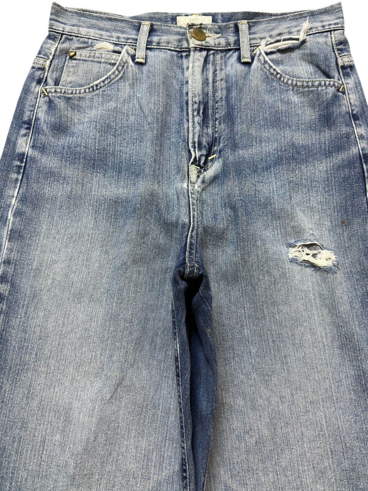 Lee Vintage Lee X Earth Music&Ecology Baggy WidenLeg Skate Denim Size US 29 - 2 Thumbnail