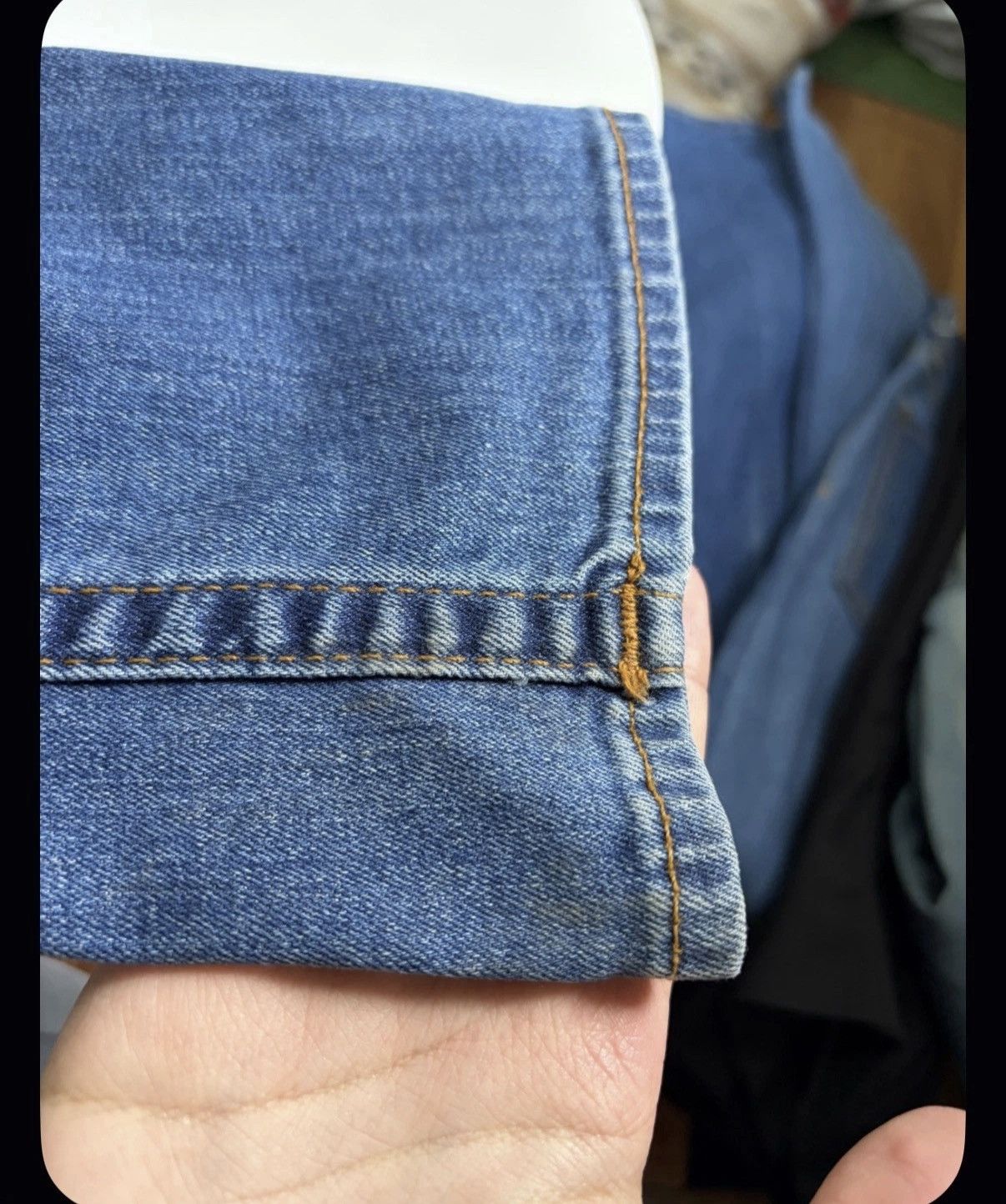 True Religion True Religion Women's Slim Straight Distressed Jeans Blue 28 Size 28" / US 6 / IT 42 - 14 Thumbnail