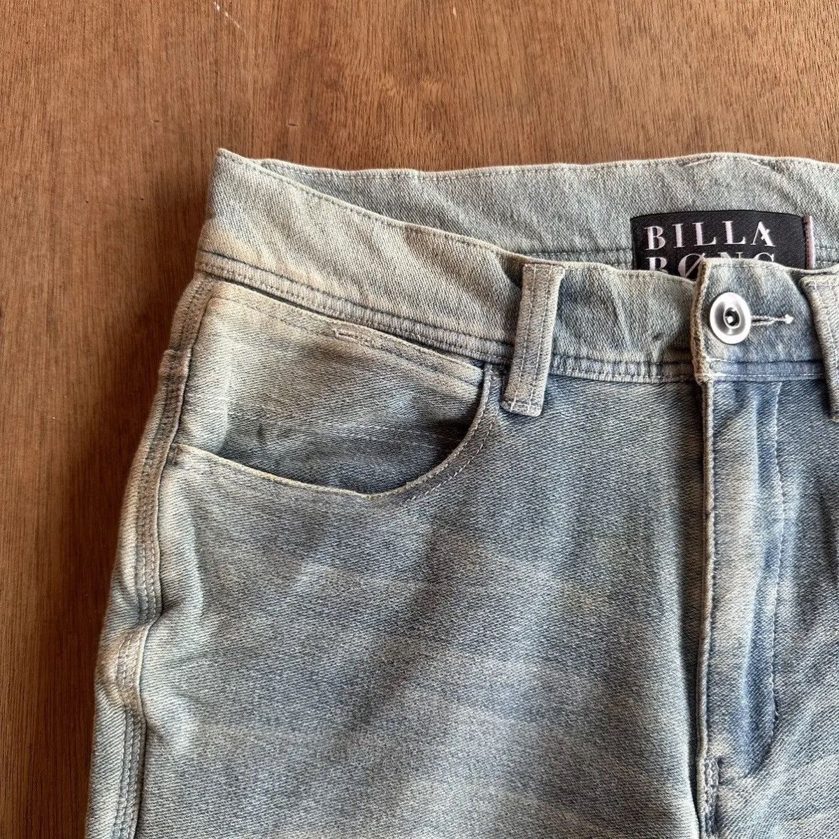 Billabong STEALS🔥VTG BILLABONG WORKWEAR STRETCHABLE DISTRESSED PANTS Size US 30 / EU 46 - 6 Thumbnail