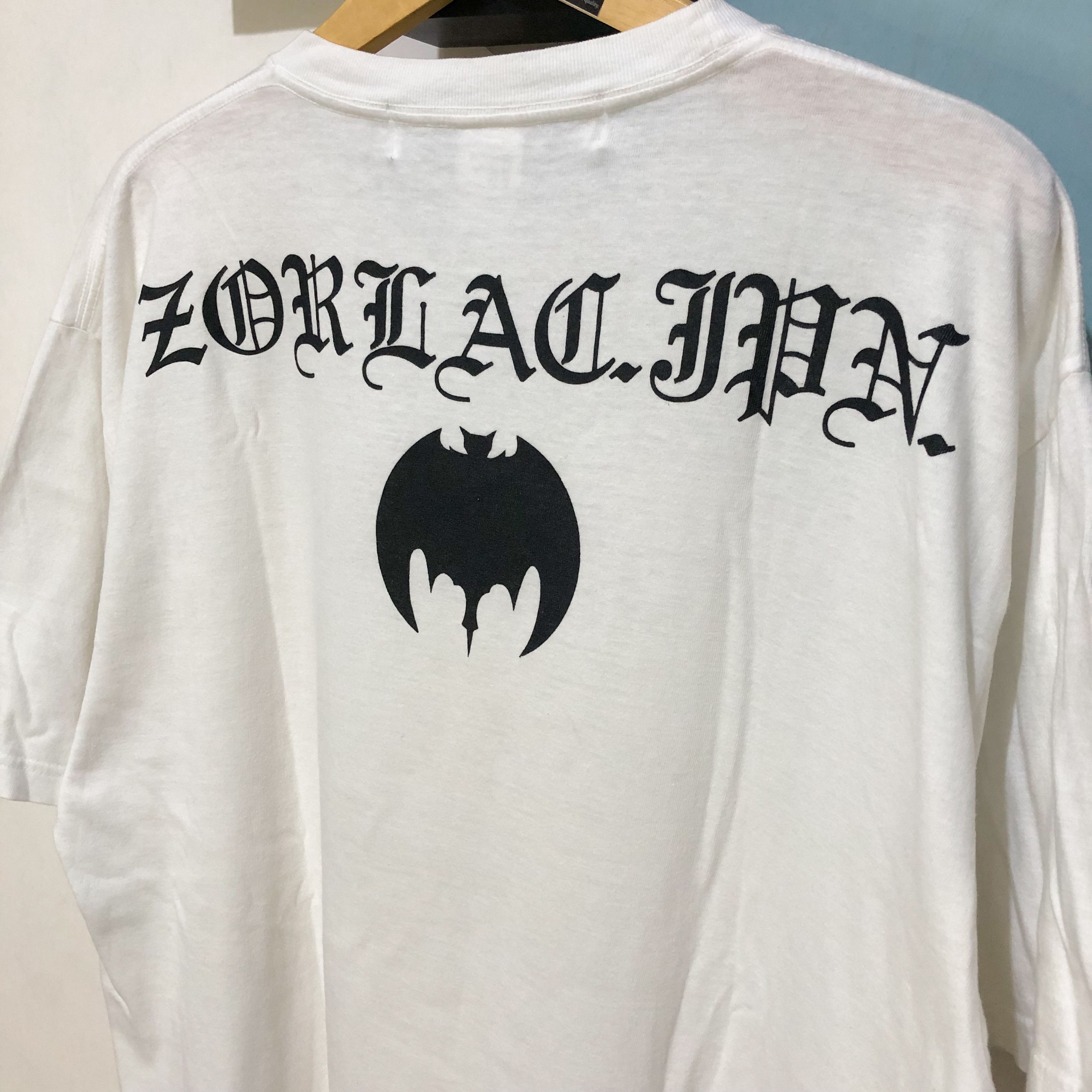Japanese Brand Zorlac Japan Skateboard Vintage 90s T-Shirt Size US XXL / EU 58 / 5 - 12 Thumbnail
