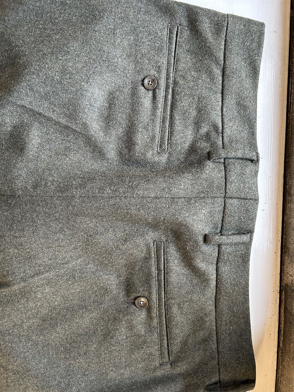 NN07 × Vintage Nn07 Pleated Wool Trousers Size US 32 / EU 48 - 5 Thumbnail
