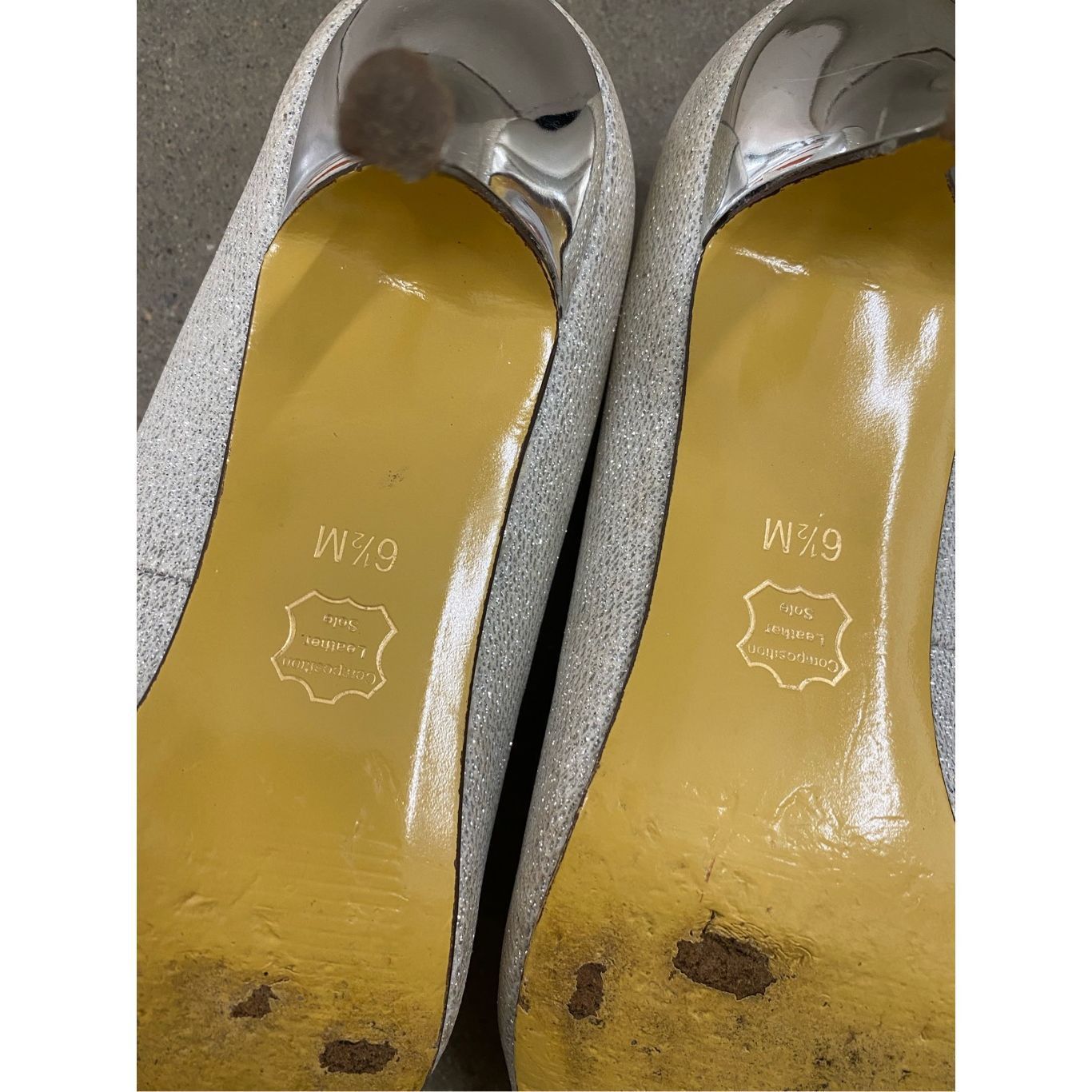 Mac Miller I. Miller Celest Champagne Cocktail Dress Wedding Shoes Heel Size US 6.5 / IT 36.5 - 7 Thumbnail
