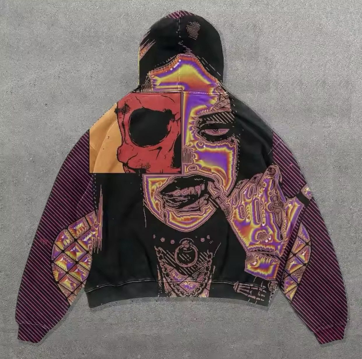 Other Art Graffiti Oversized Printed Cotton Sweatshirts Size US XL / EU 56 / 4 - 1 Thumbnail