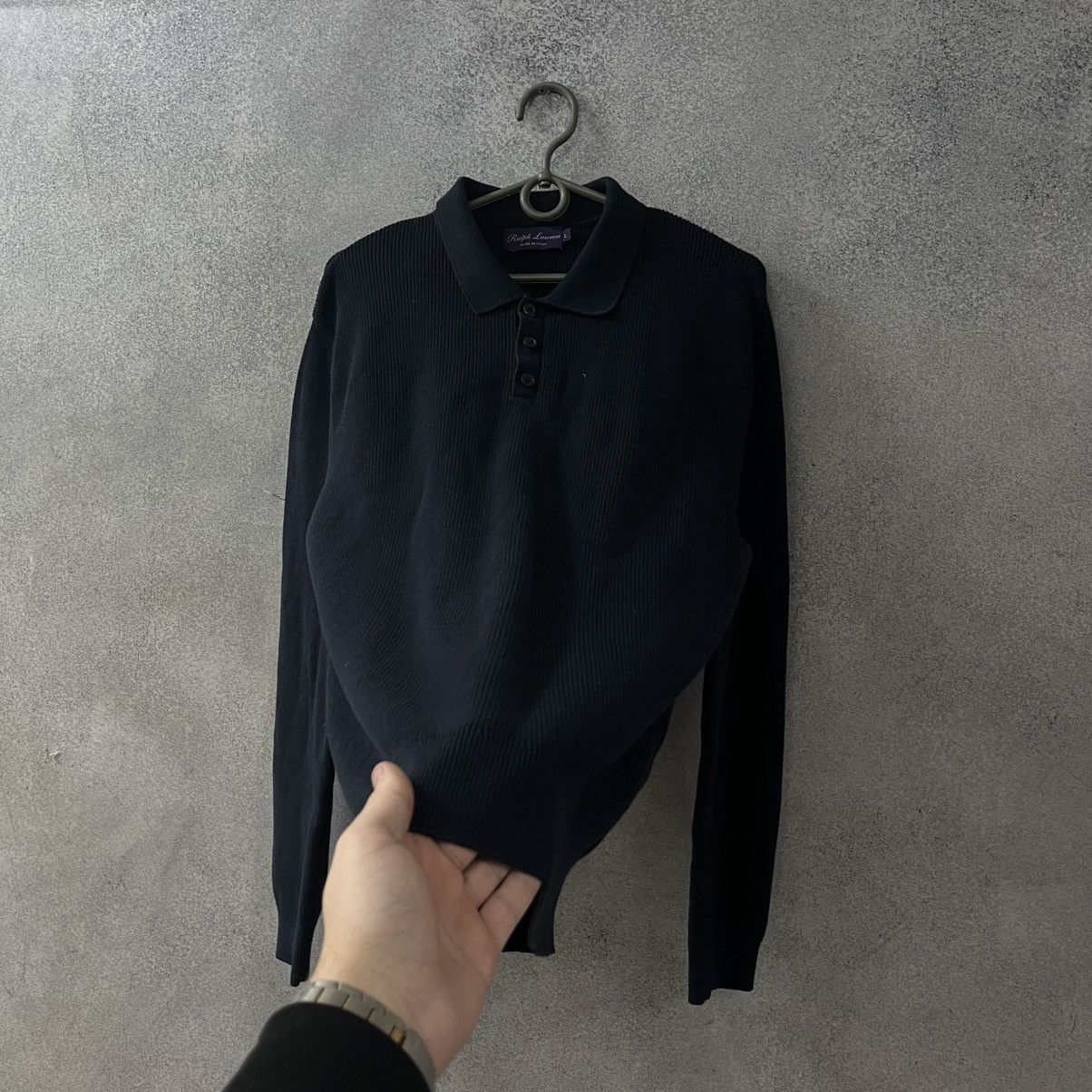 Ralph Lauren Ralph Lauren Purple Label Polo Shirt long sleeve Size US L / EU 52-54 / 3 - 6 Thumbnail