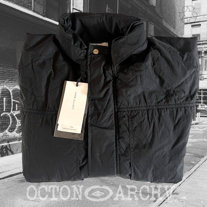 John Elliott John Elliott Quilted Nylon Hunting Jacket 'Black' FW20 Size US XL / EU 56 / 4 - 6 Thumbnail