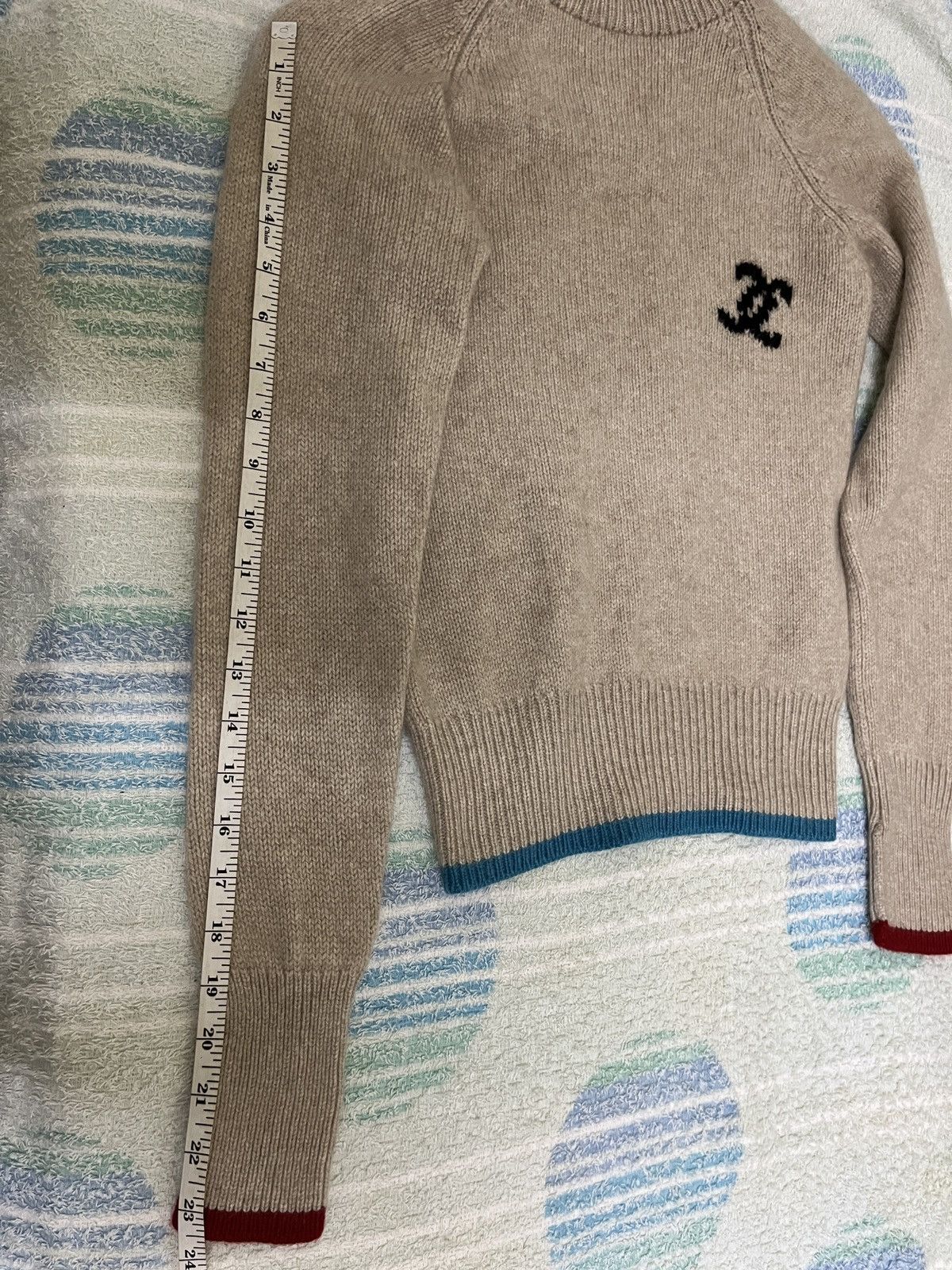 Chanel Chanel Vintage Cashmere Knit Sweater Size XS / US 0-2 / IT 36-38 - 9 Thumbnail