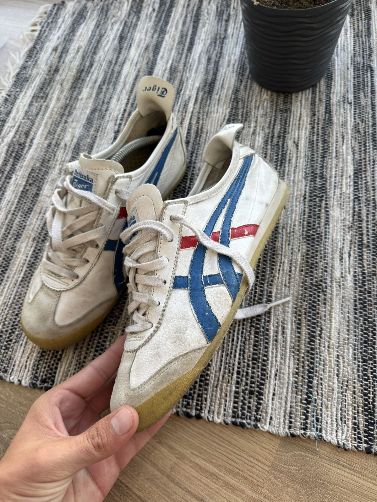 Asics Asics Onitsuka Tiger Mexico 66 Vintage Leather White shoes Size US 9 / IT 39 - 4 Thumbnail