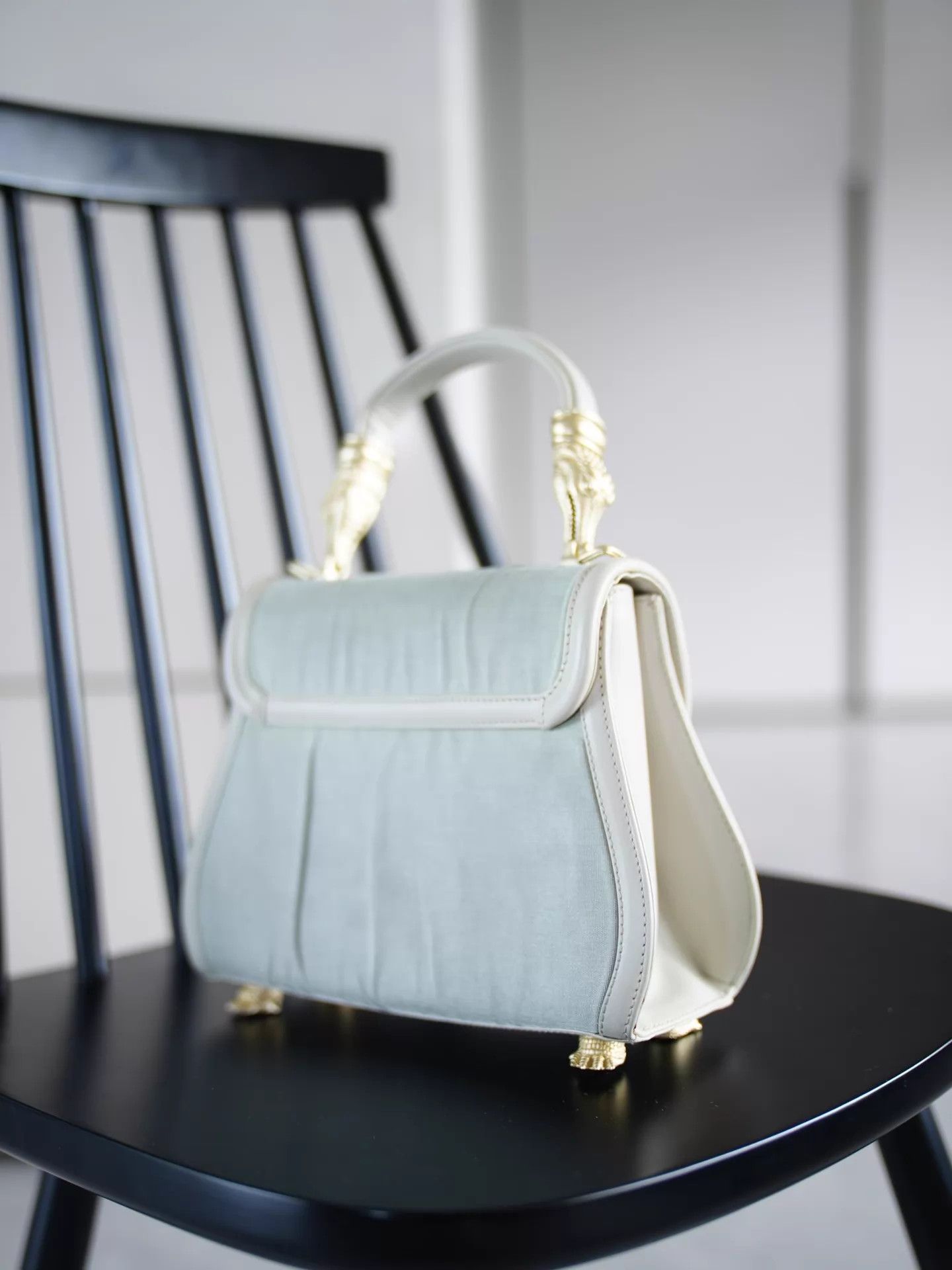 Other BKC Classic Croc Trophy Iced Green Canvas 2way Small Bag Size ONE SIZE - 4 Thumbnail