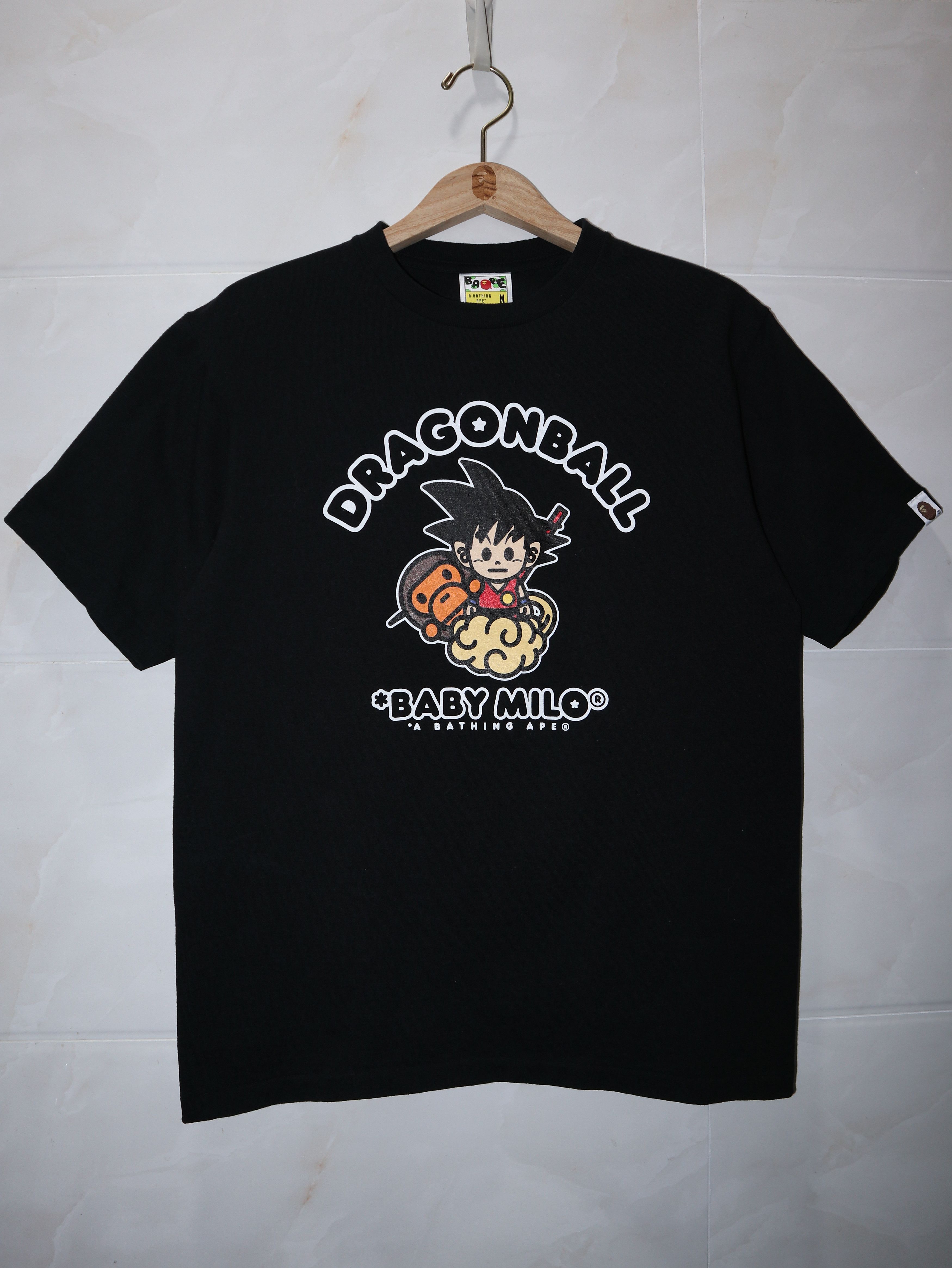 Bape Bape X Dragon Ball Z Baby Milo Tee Black | Grailed