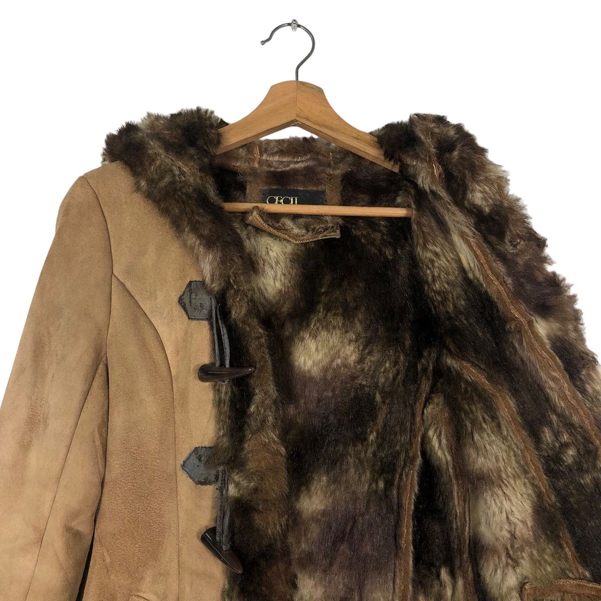 Japanese Brand 🔥Winter Jacket Cecil McBee Mink Fur Lining Size M / US 6-8 / IT 42-44 - 12 Thumbnail