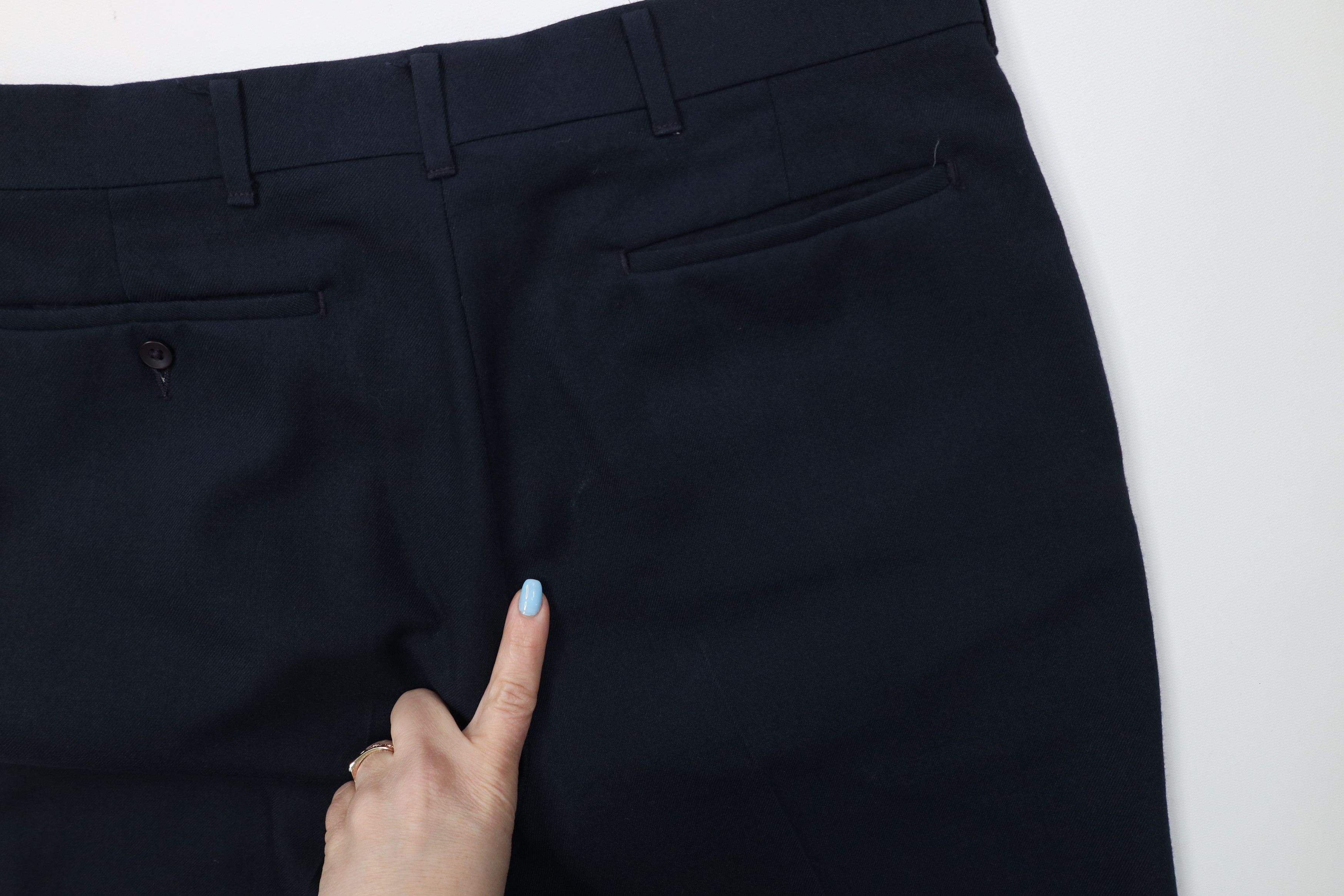 Vintage Vintage 70s Streetwear Wool Blend Knit Wide Leg Chino Pants Size US 32 / EU 48 - 14 Thumbnail