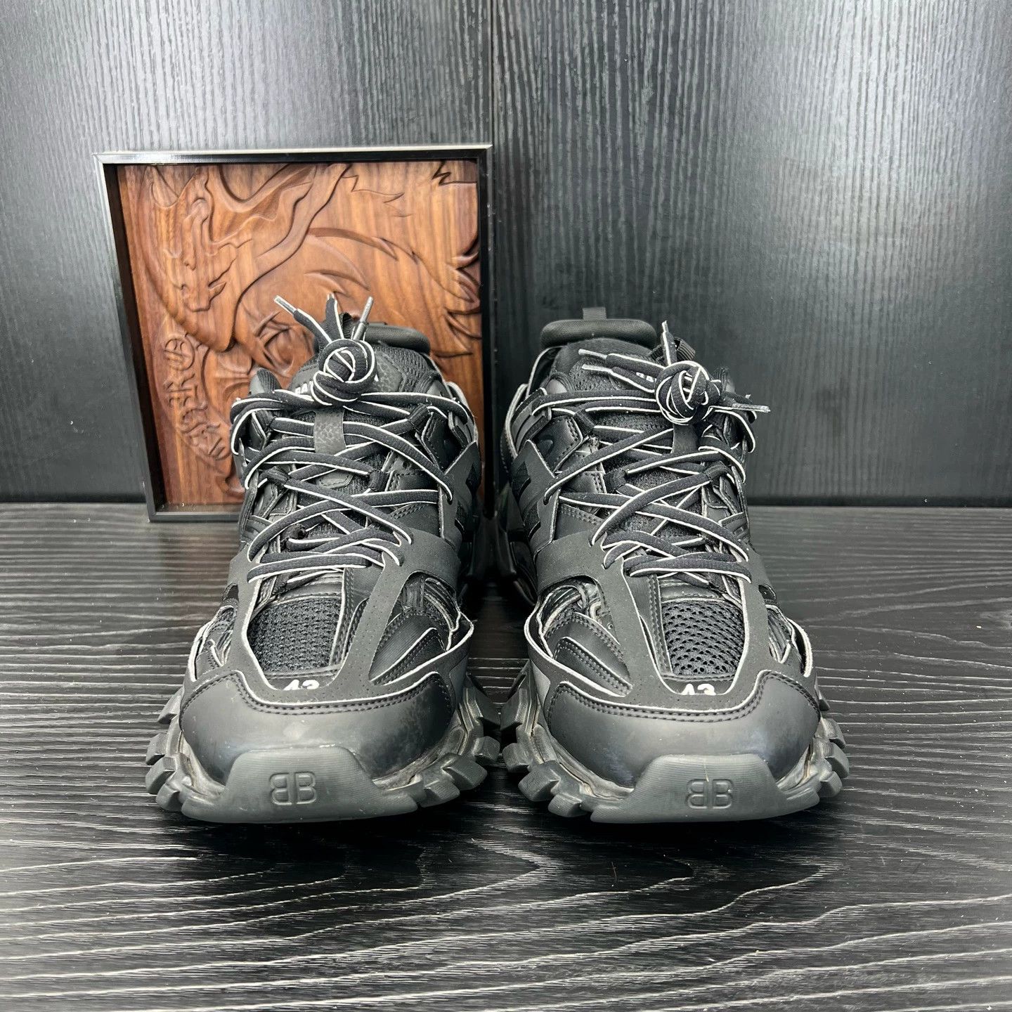 Balenciaga Balenciaga Track Black 43 EU Used, Authentic, Original Box Size US 10 / EU 43 - 2 Thumbnail