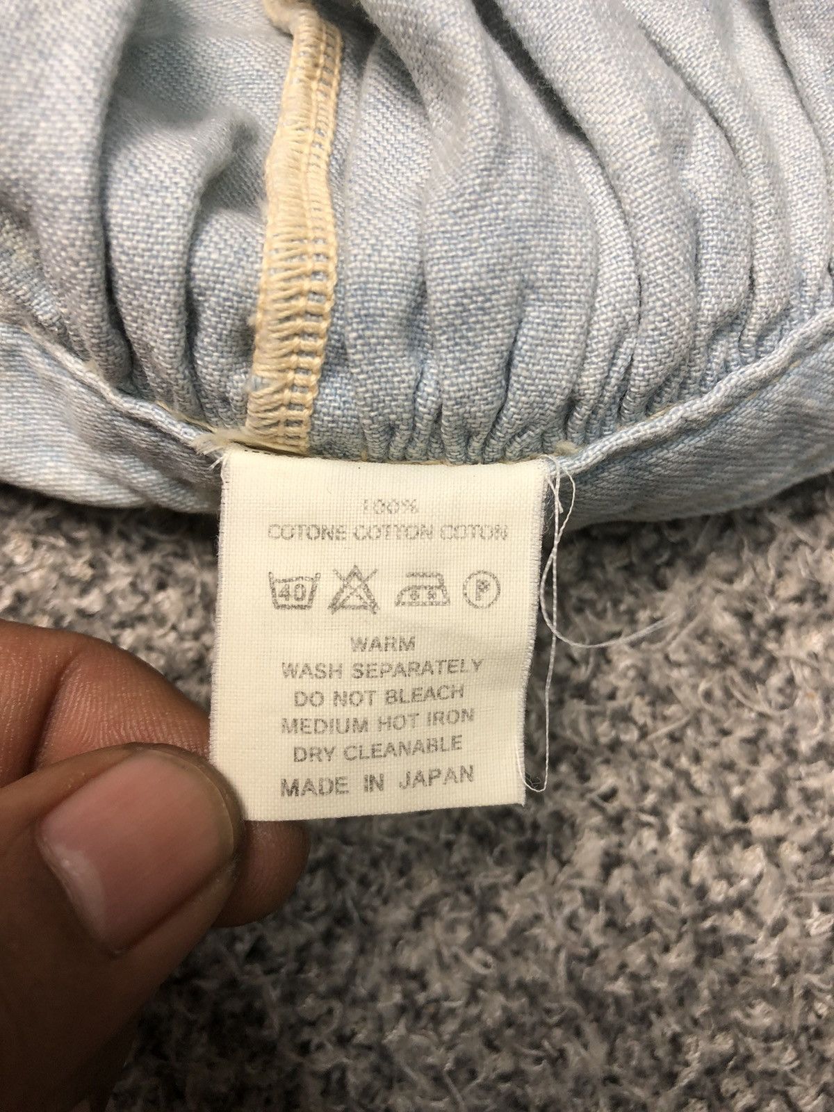 Japanese Brand 💥RARE💥Vintage KAPITAL Wash Denim Maxi Skirts Size 26" / US 2 / IT 38 - 12 Thumbnail