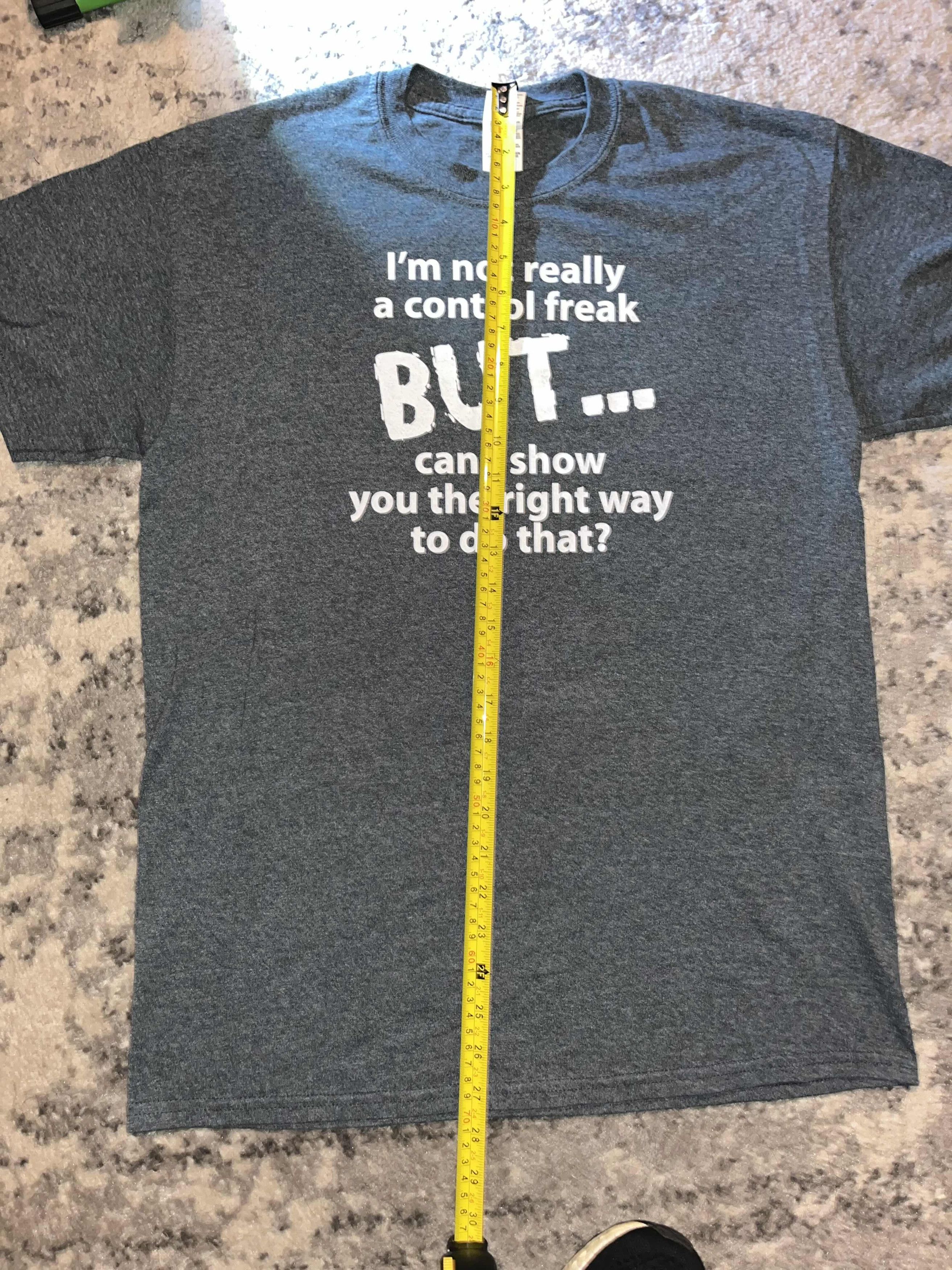 Vintage Funny Y2K I'm Not Really A Control Freak But... Shirt Size US M / EU 48-50 / 2 - 4 Thumbnail