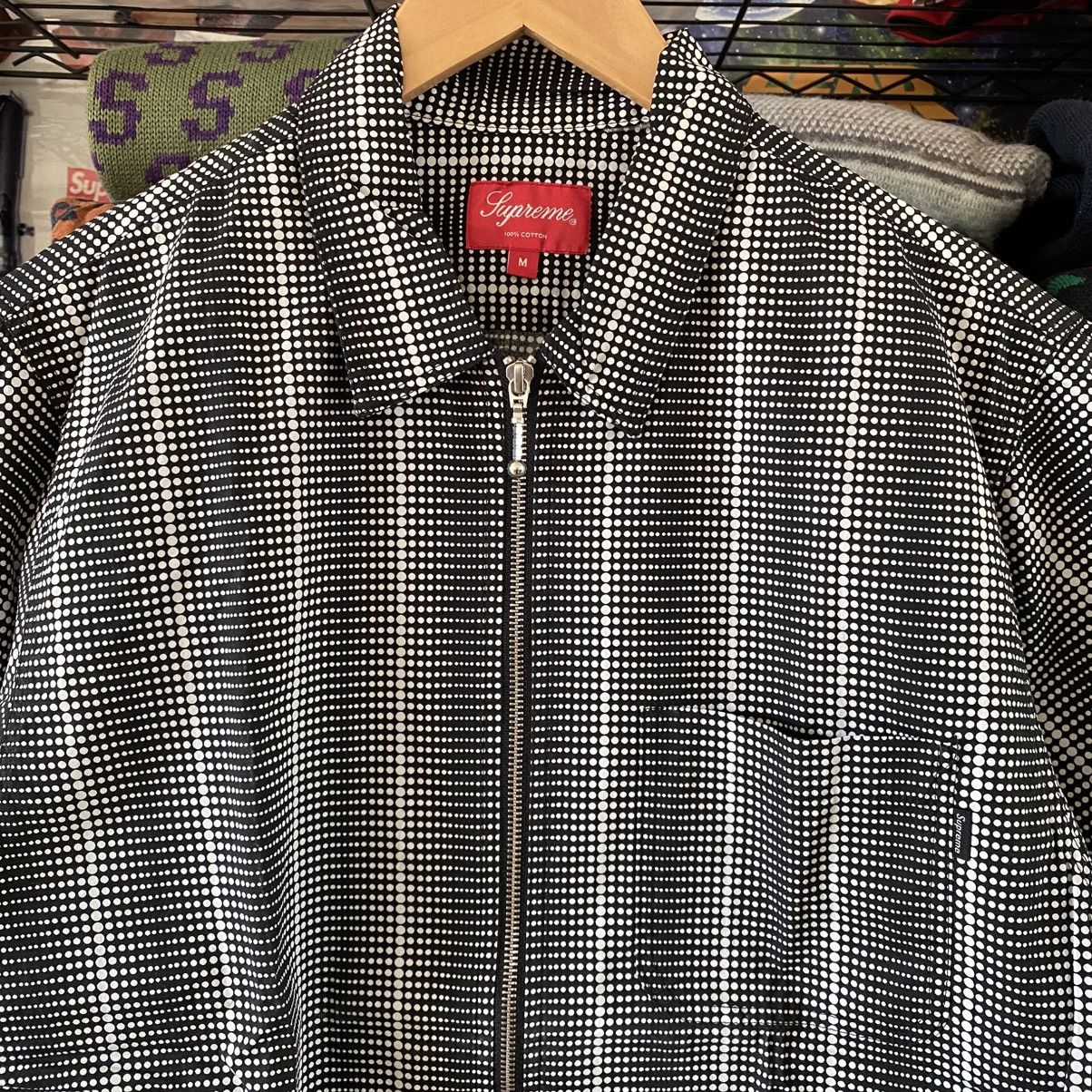 Supreme Supreme Dots Zip Up Shirt Black 2018 Button Up Designer Size US M / EU 48-50 / 2 - 2 Thumbnail