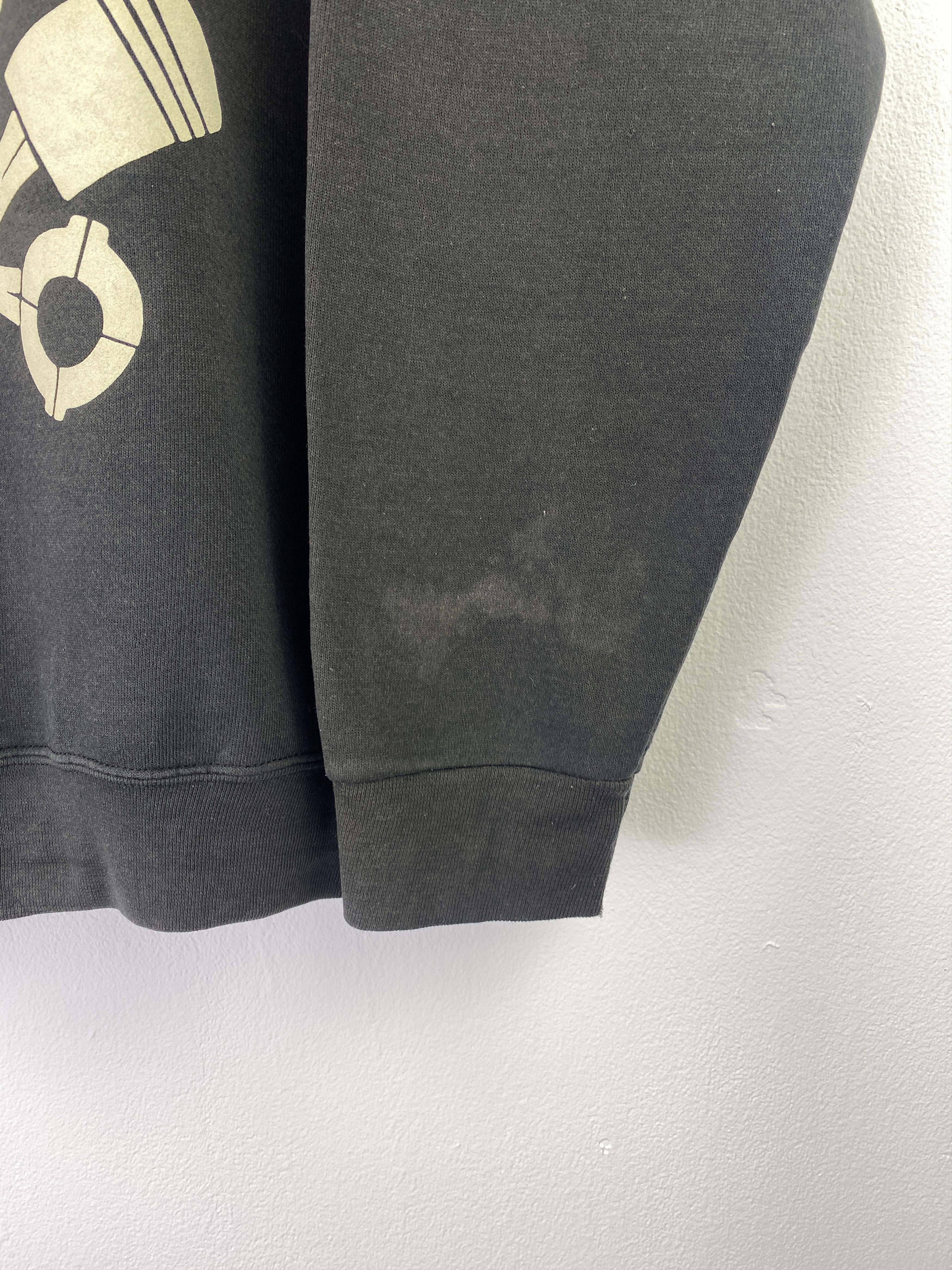 Lee Vintage 90s Lee BMRC Biker Style Zipper Up Hoodie SH0445 Size US XL / EU 56 / 4 - 9 Thumbnail