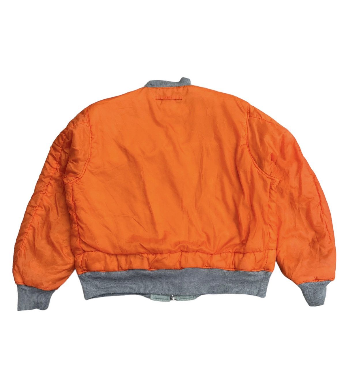 Vintage 🔥🔥RARE🔥🔥 VINTAGE MA-1 AIR FORCE BOMBER JACKET Size US L / EU 52-54 / 3 - 8 Thumbnail