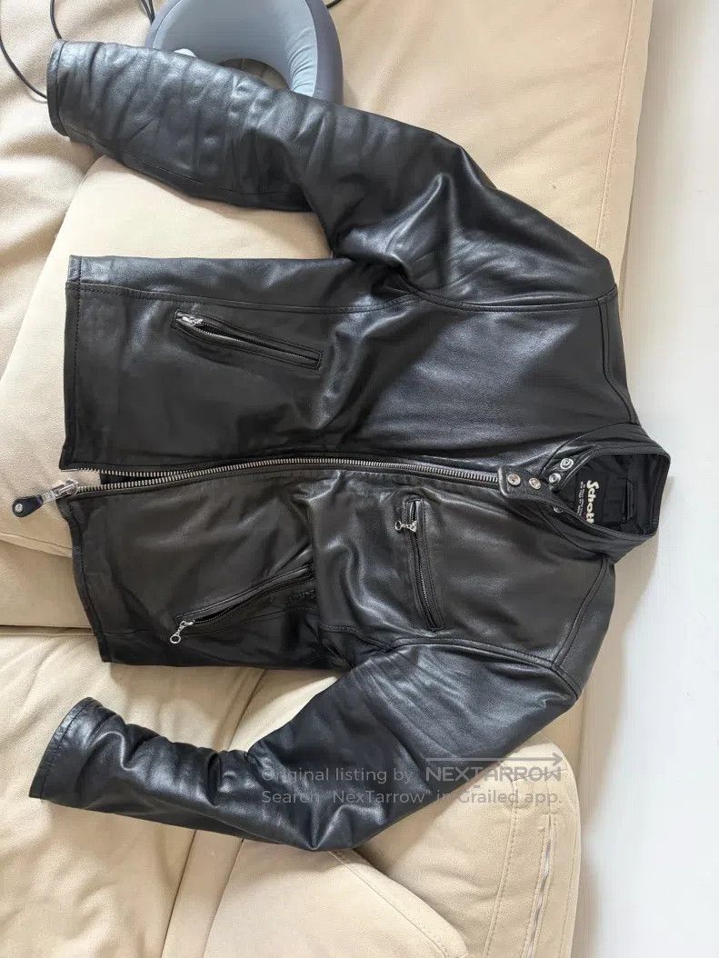 Schott Schott NYC locomotive leather jacket Size US M / EU 48-50 / 2 - 1 Thumbnail
