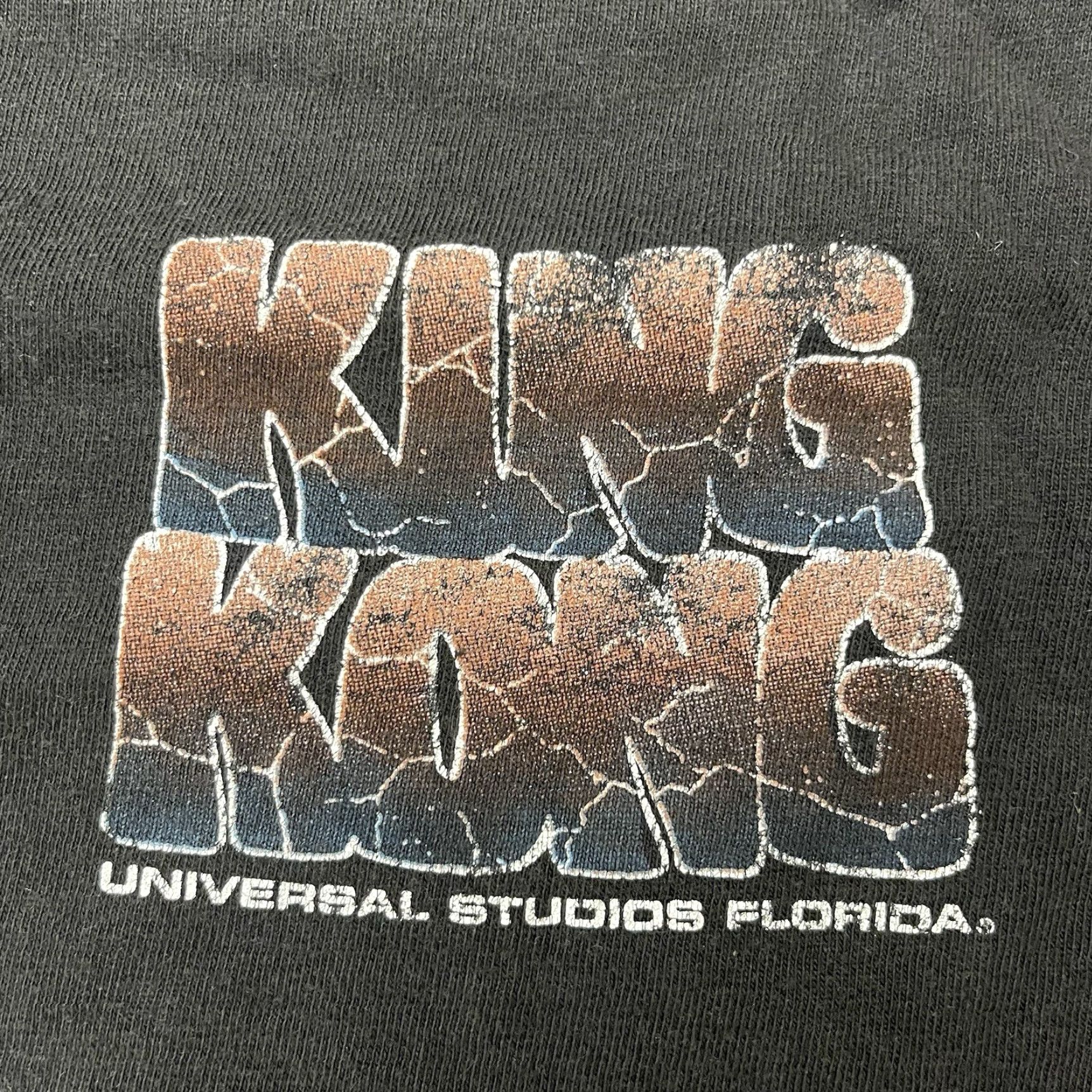Hanes VINTAGE King Kong Universal Studios Single Stitch Shirt L Black Mens T-Shirt 1990s Hanes Speedline Size US L / EU 52-54 / 3 - 7 Thumbnail