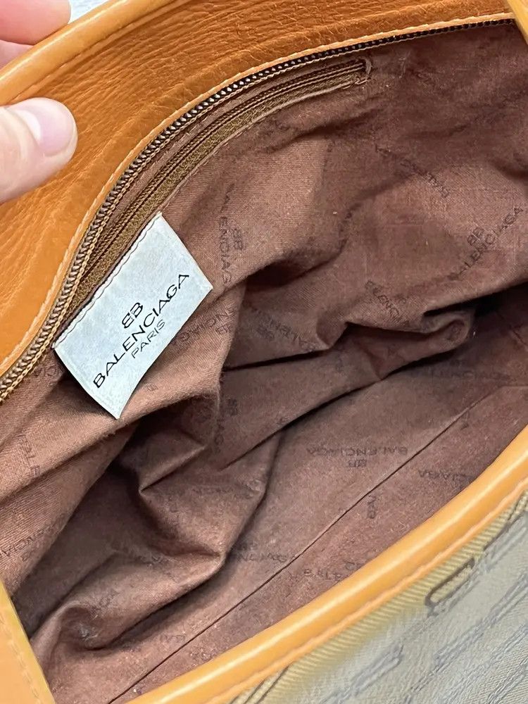 Balenciaga Vintage Balenciaga Monogram Leather Bag Size ONE SIZE - 7 Thumbnail