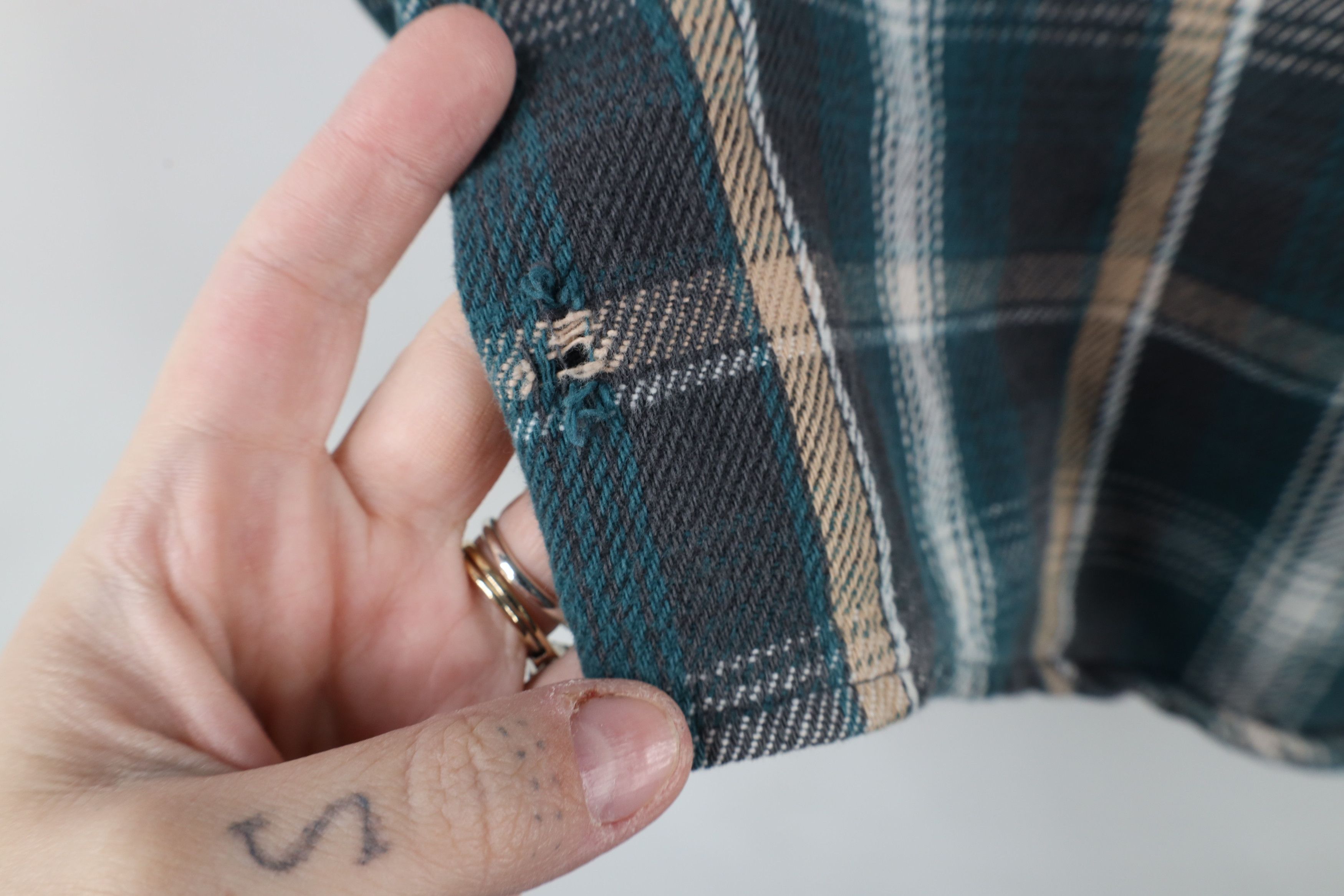 FiveBrother × Vintage Vintage 90s Five Brother Heavyweight Button Shirt USA Size US M / EU 48-50 / 2 - 10 Thumbnail