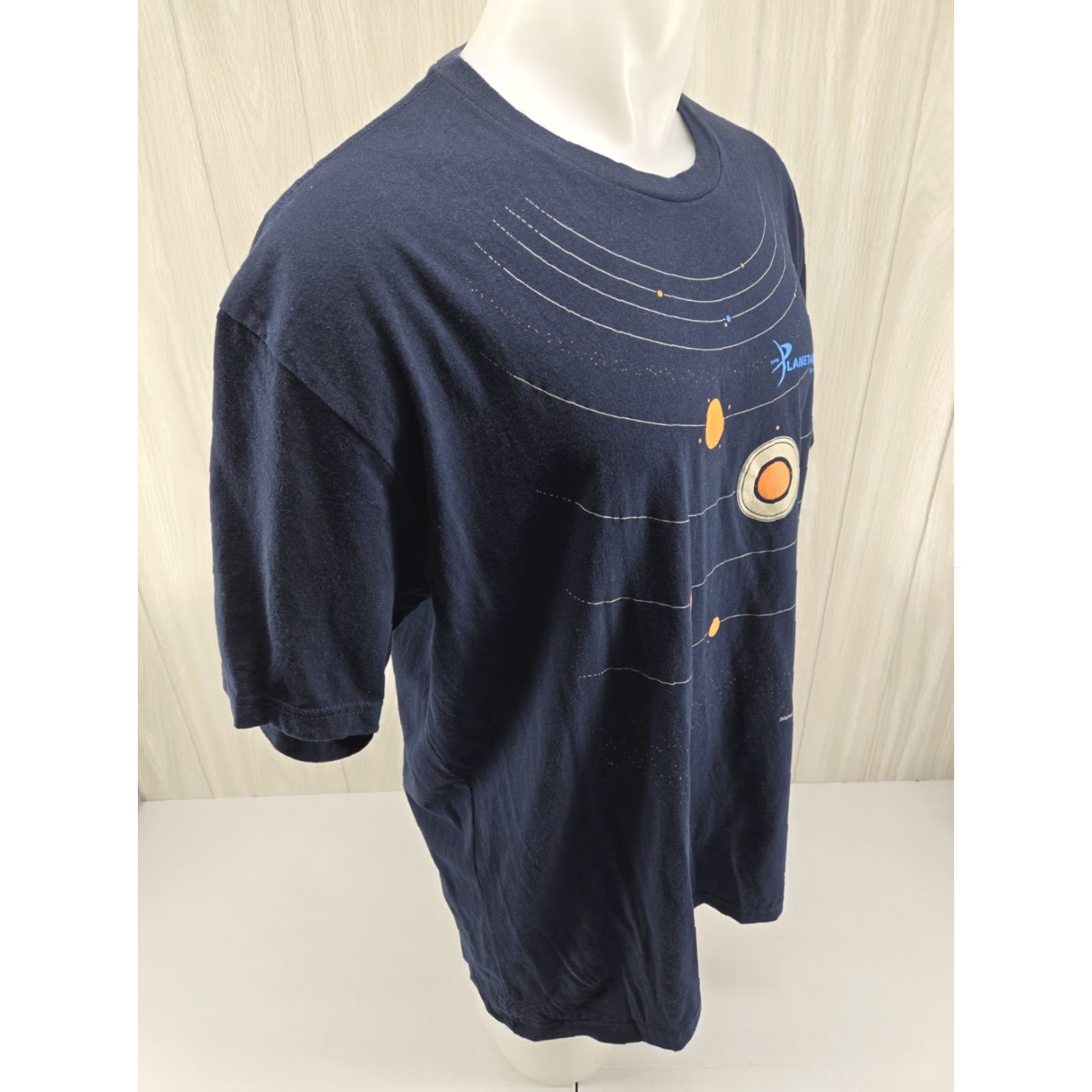 Next Level The Planetary Society Space Solar Navy Blue Graphic T-shirt 2XL Mens Short Sleeve Crew Neck Regular Fit Size US XXL / EU 58 / 5 - 7 Thumbnail