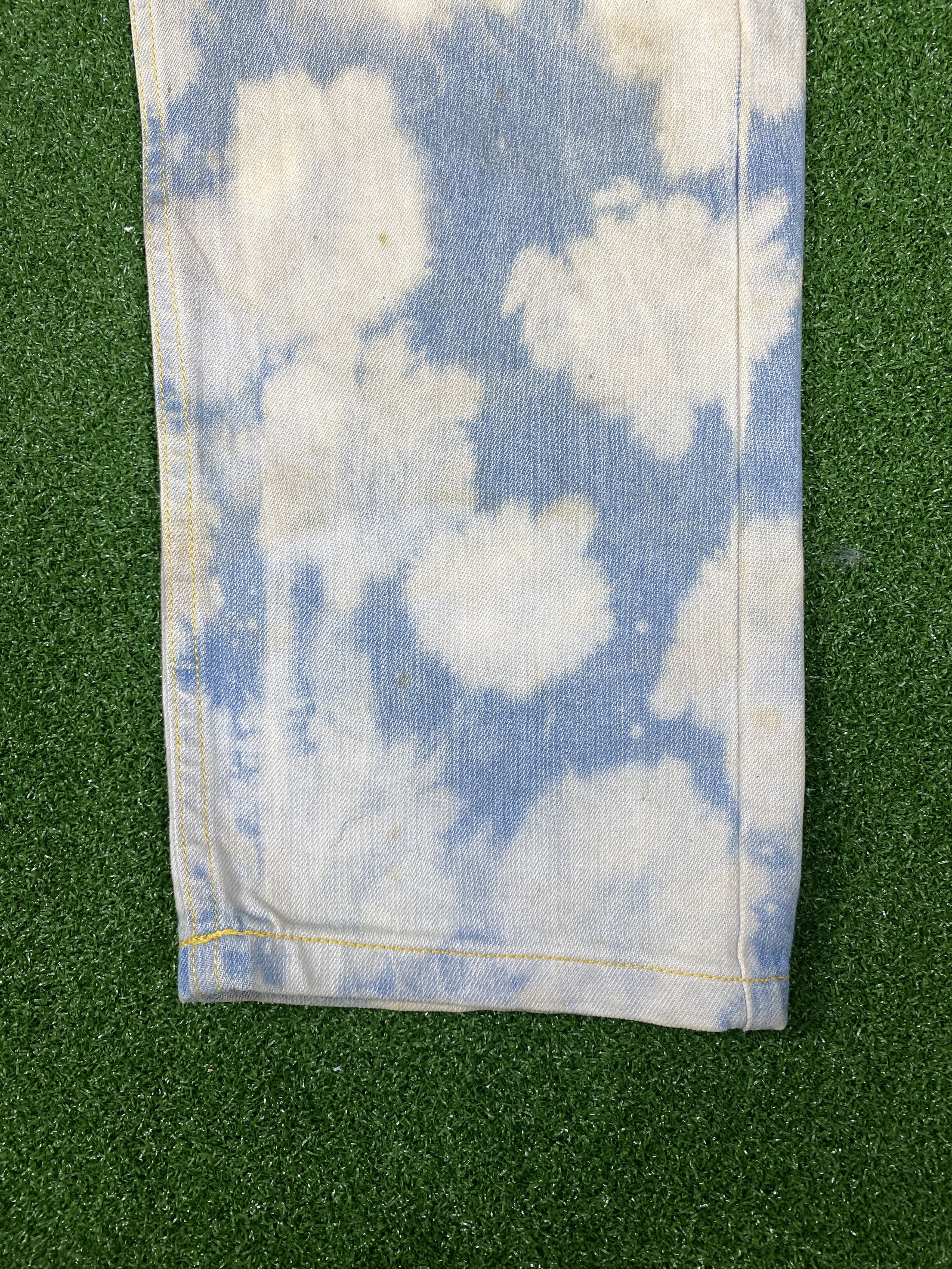 Tommy Jeans Vintage Tommy Acid Wash Blue Jeans CP0051 Size US 34 / EU 50 - 5 Thumbnail