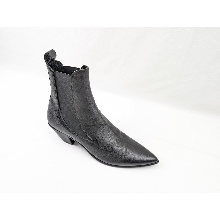 Saint Laurent Paris o1rshd1 Banana 50 EL Bo Riverside Boots in Nero Size US 8 / EU 41 - 2 Thumbnail