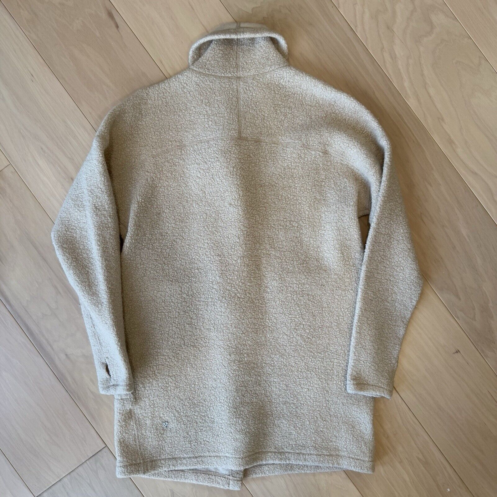 Lululemon Lululemon Sincerely Sherpa Wrap Women's S Beige Open Sweater Size S / US 4 / IT 40 - 8 Thumbnail
