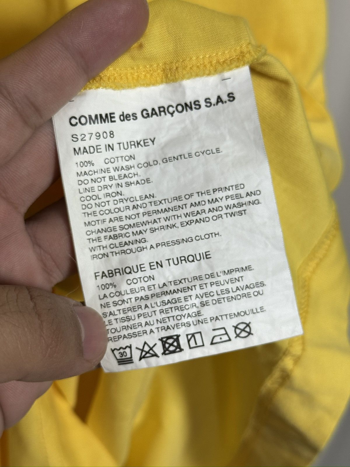 Comme des Garcons Comme Des Garcons Boys Tee Size US M / EU 48-50 / 2 - 4 Thumbnail