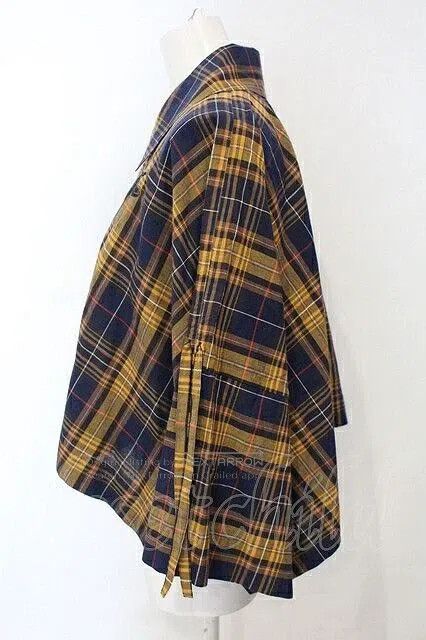 Vivienne Westwood Vivienne Westwood Plaid Batwing Sleeve Cloak Shirt Size XS / US 0-2 / IT 36-38 - 4 Thumbnail