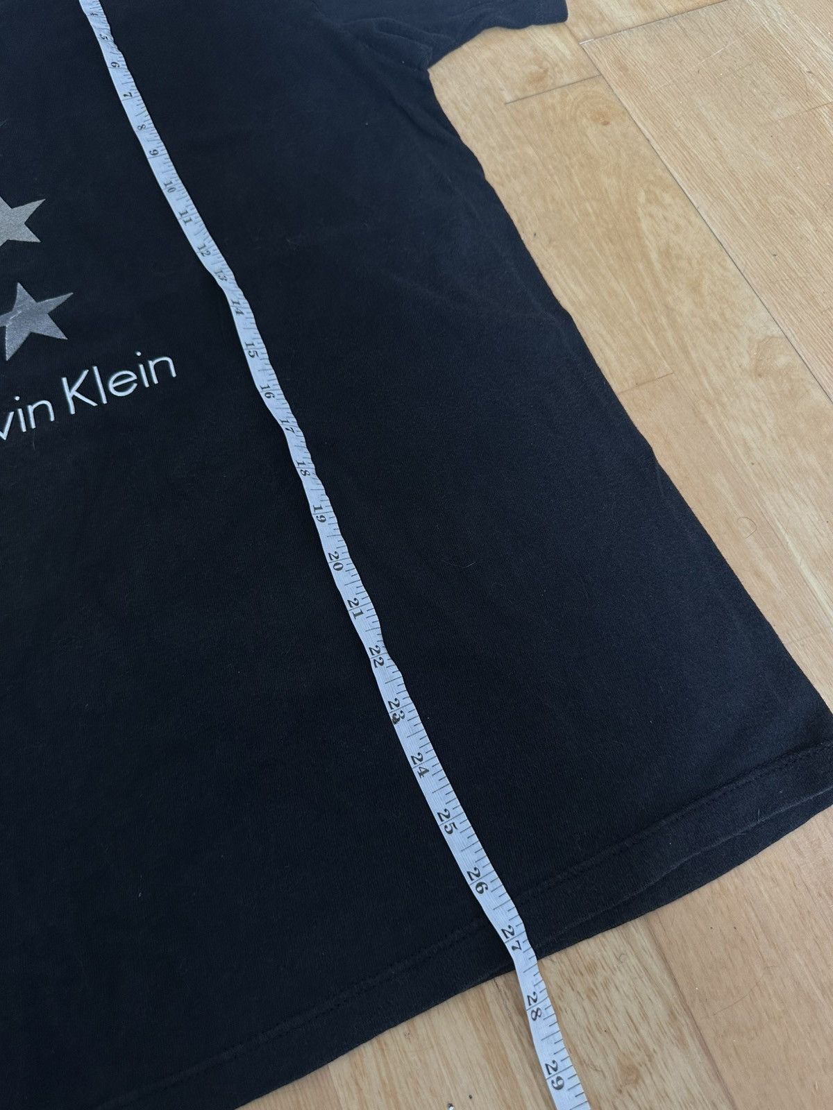 Calvin Klein Vintage 90’s Calvin Klein Stars T Shirt Size US M / EU 48-50 / 2 - 8 Thumbnail