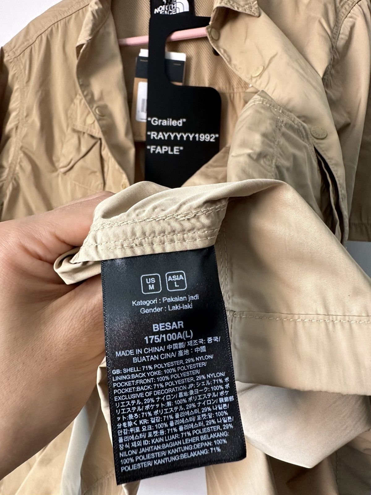 Kazuki Kuraishi × The North Face Urban Exploration KK OVERSIZE SOLID SHIRT Size US M / EU 48-50 / 2 - 23 Thumbnail