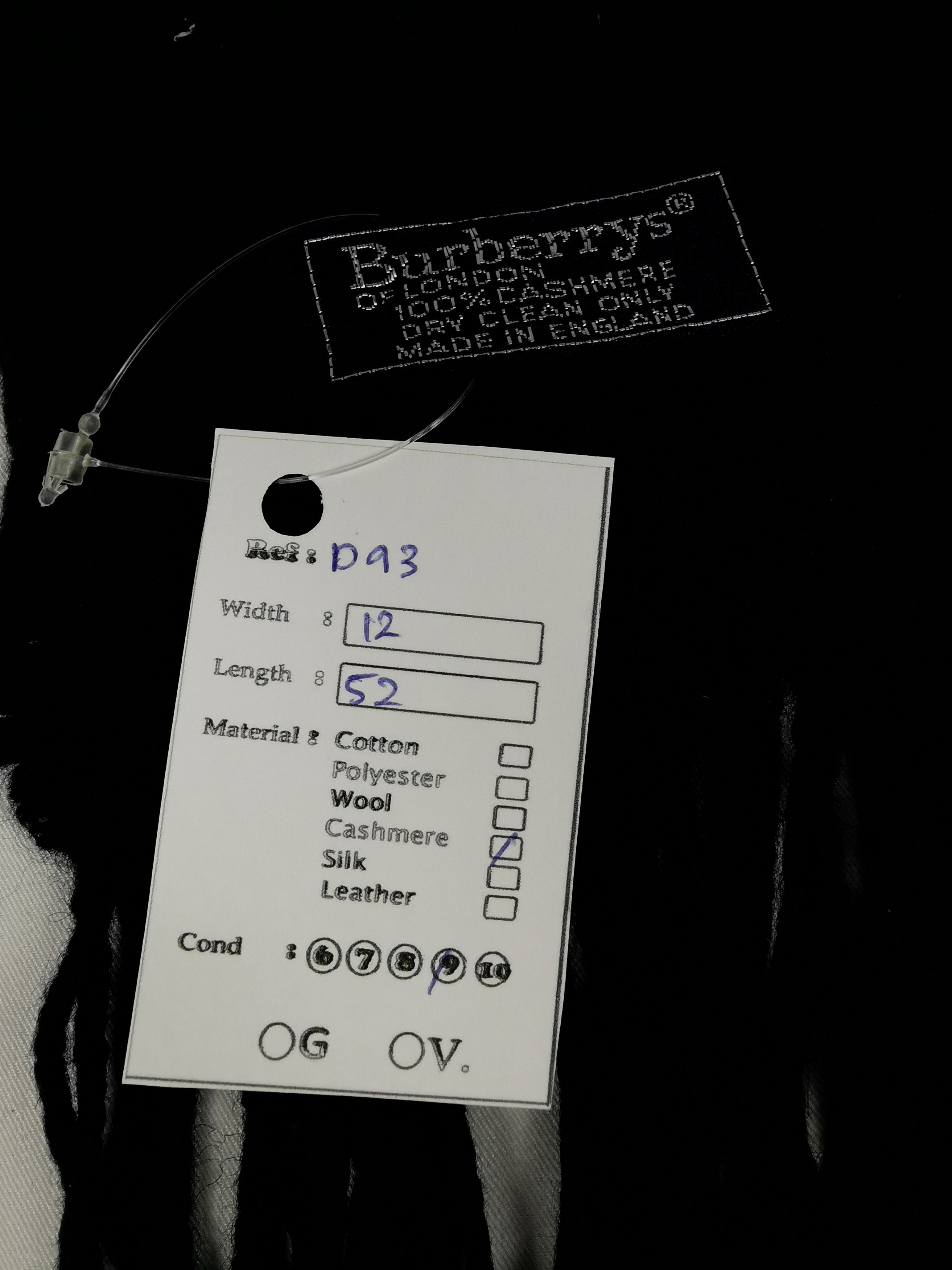 Burberry Burberry cashmere scarf muffler Size ONE SIZE - 5 Thumbnail