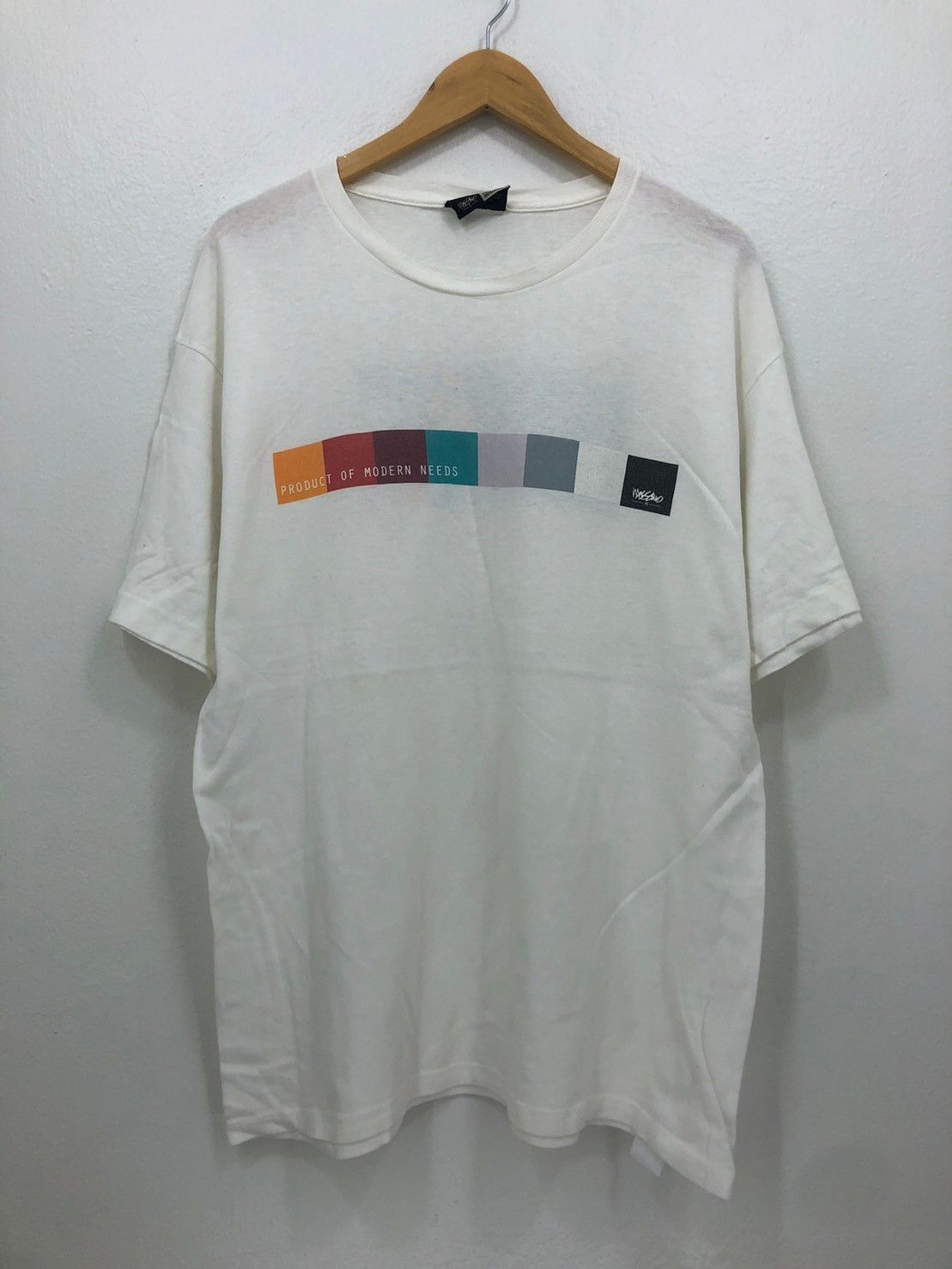 Mossimo × Vintage Vintage 90's Mossimo White Product of Modern Needs wts01 Size US M / EU 48-50 / 2 - 4 Thumbnail