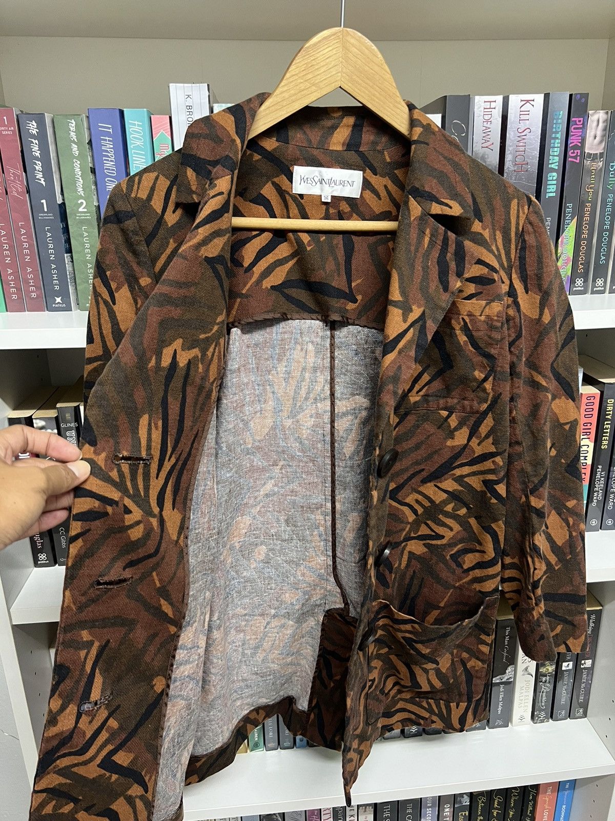 Yves Saint Laurent YSL Yves Saint Lauren Jacket Size US S / EU 44-46 / 1 - 2 Thumbnail