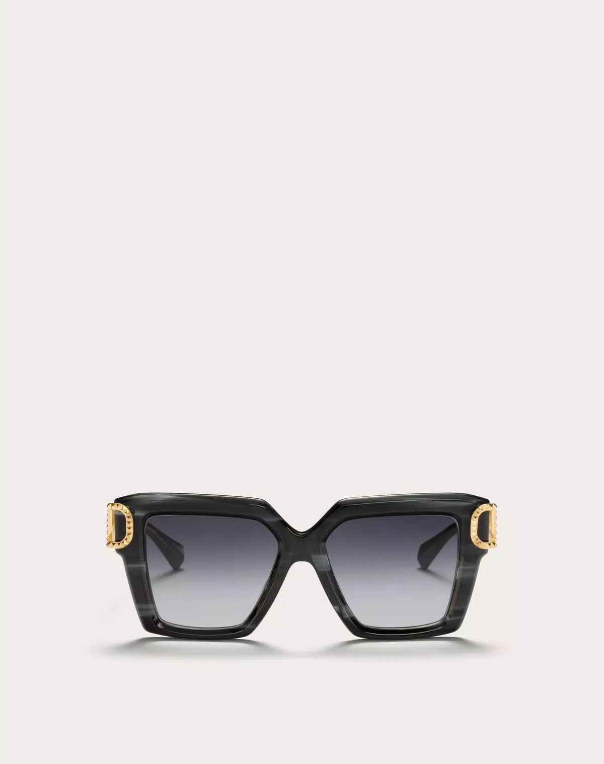 Valentino oc11z0725 Size: 55/ Acetate Vlogo Frame in Black/Grey Size ONE SIZE - 1 Thumbnail