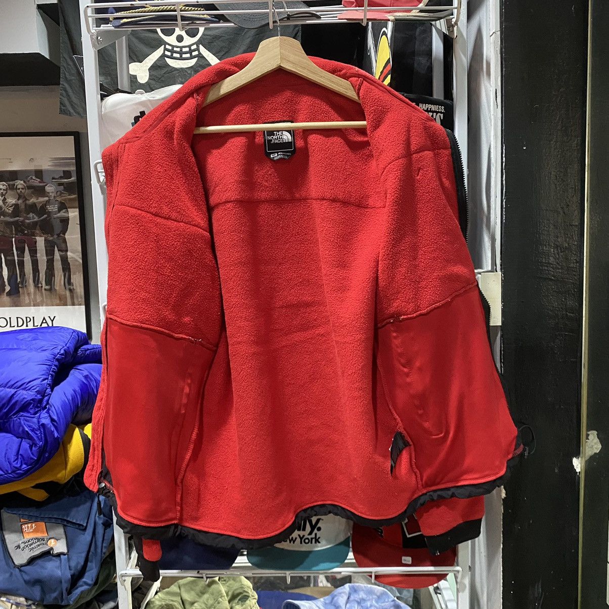 The North Face The North Face Red Black Denali Fleece Jacket Size US S / EU 44-46 / 1 - 3 Thumbnail