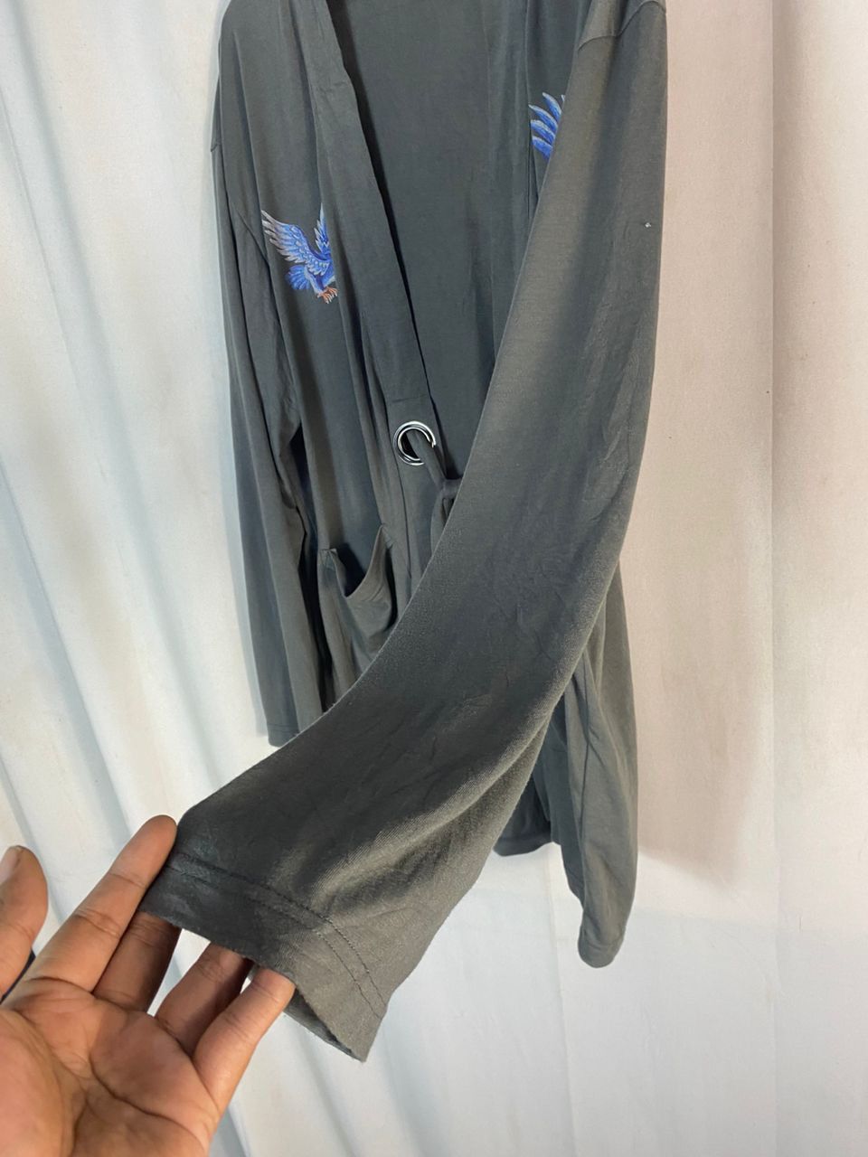 Japanese Brand Hnisex🔥Sukajan embroidered printed cardigan shirt Size US XL / EU 56 / 4 - 7 Thumbnail