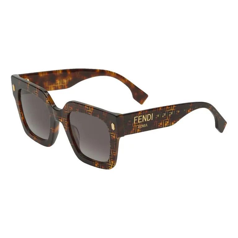 Fendi o1s1wg110526 Size: OS / Oversized Sunglasses in Brown Size ONE SIZE - 1 Thumbnail