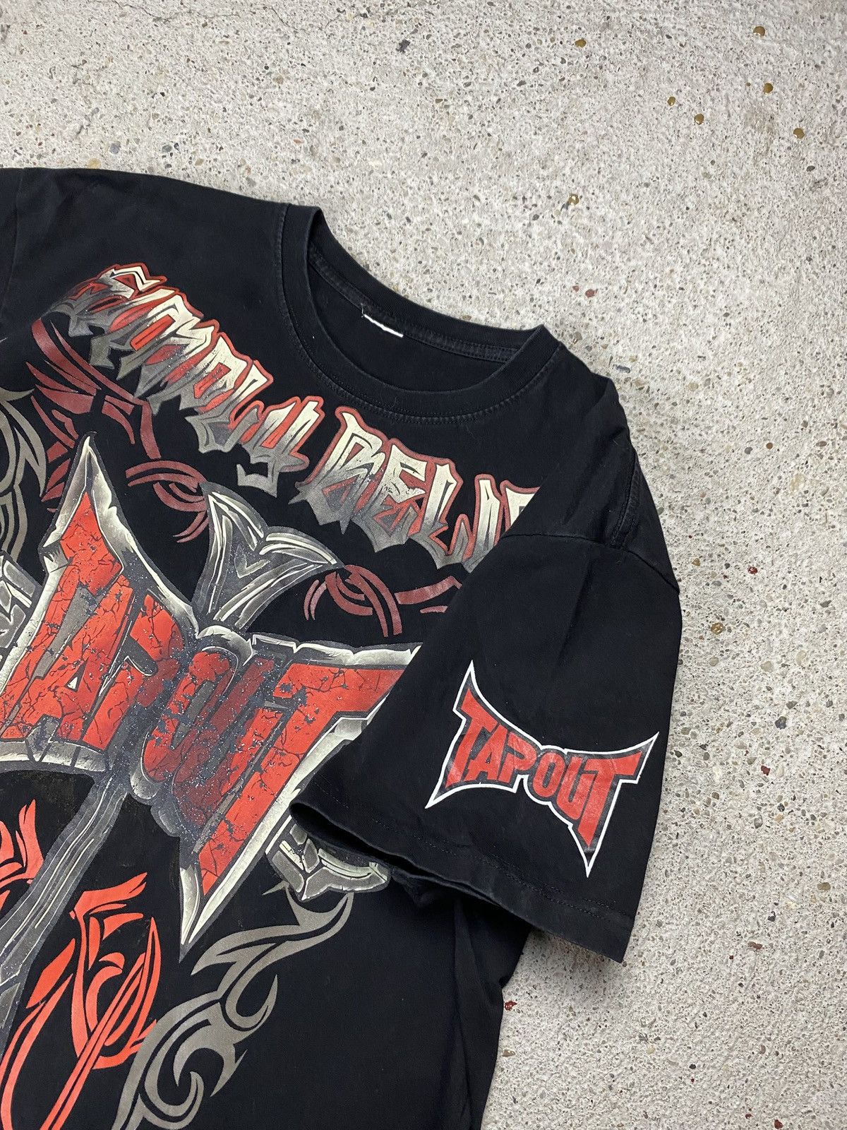 Tapout Tapout vintage tshirt affliction mma print full Size US L / EU 52-54 / 3 - 5 Thumbnail