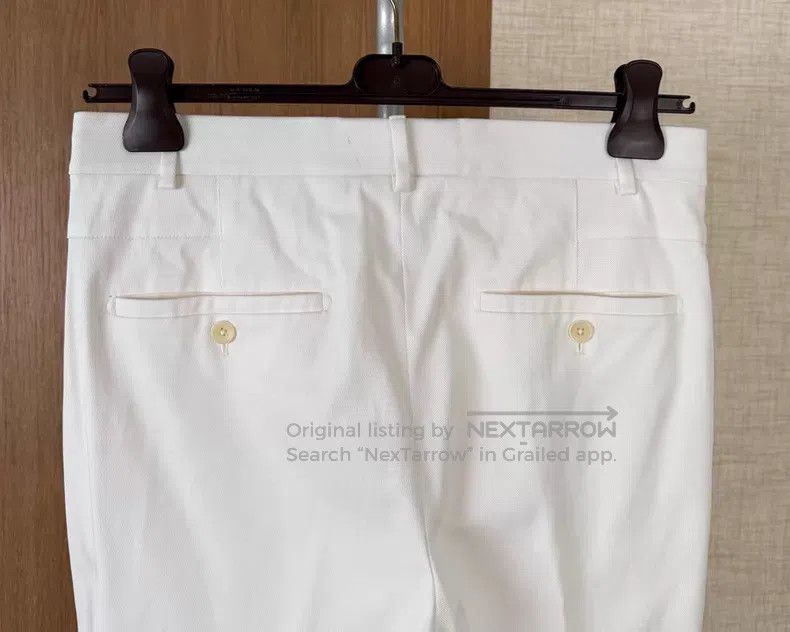Hermes Hermes Men's Spring and Autumn Gabardine Casual Pants Size US 40 / EU 56 - 8 Thumbnail