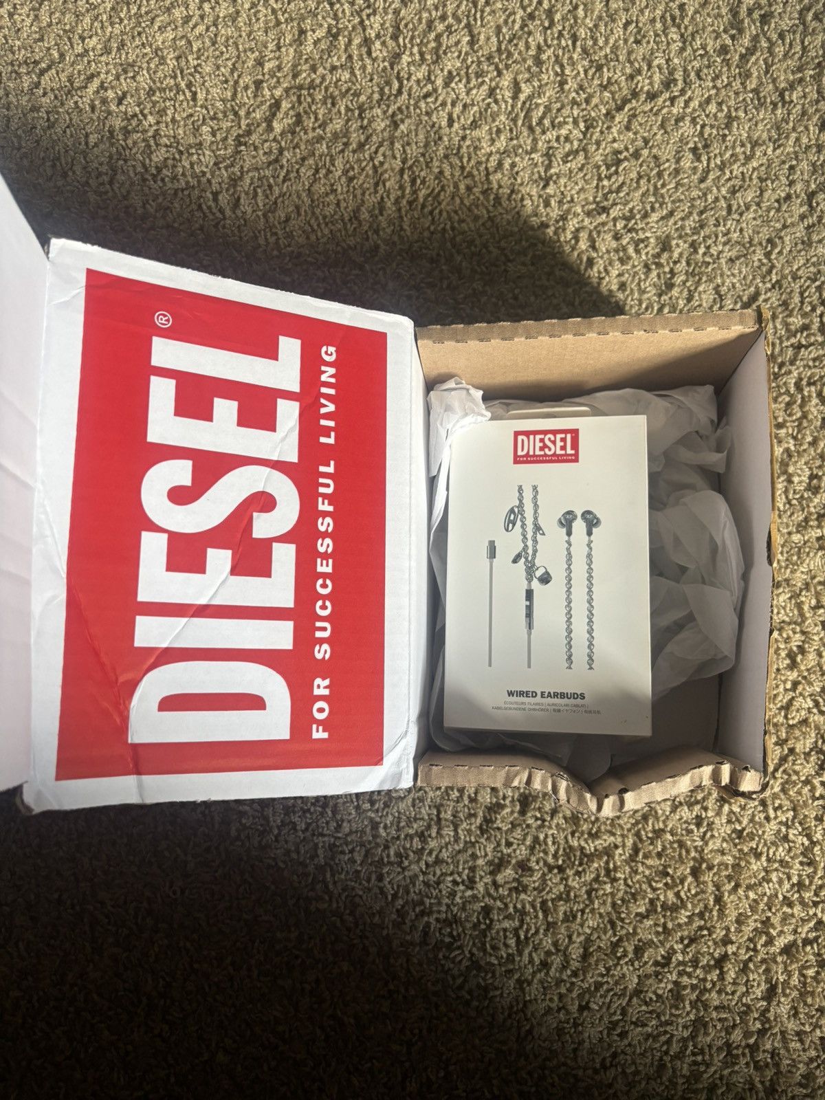 Diesel Diesel Charm Wired Earbuds Size ONE SIZE - 2 Thumbnail