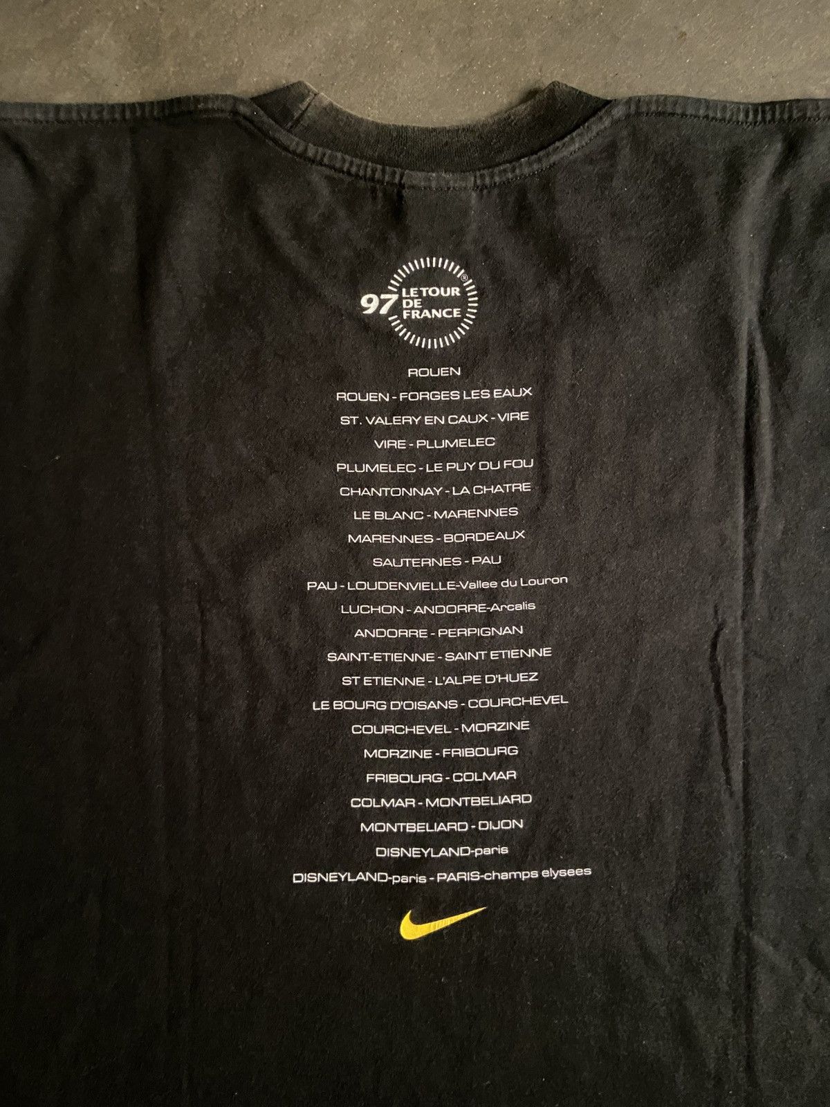 Nike T-shirt Nike Tour de France 1997 Official Merchandise-sizeL Size US L / EU 52-54 / 3 - 8 Thumbnail
