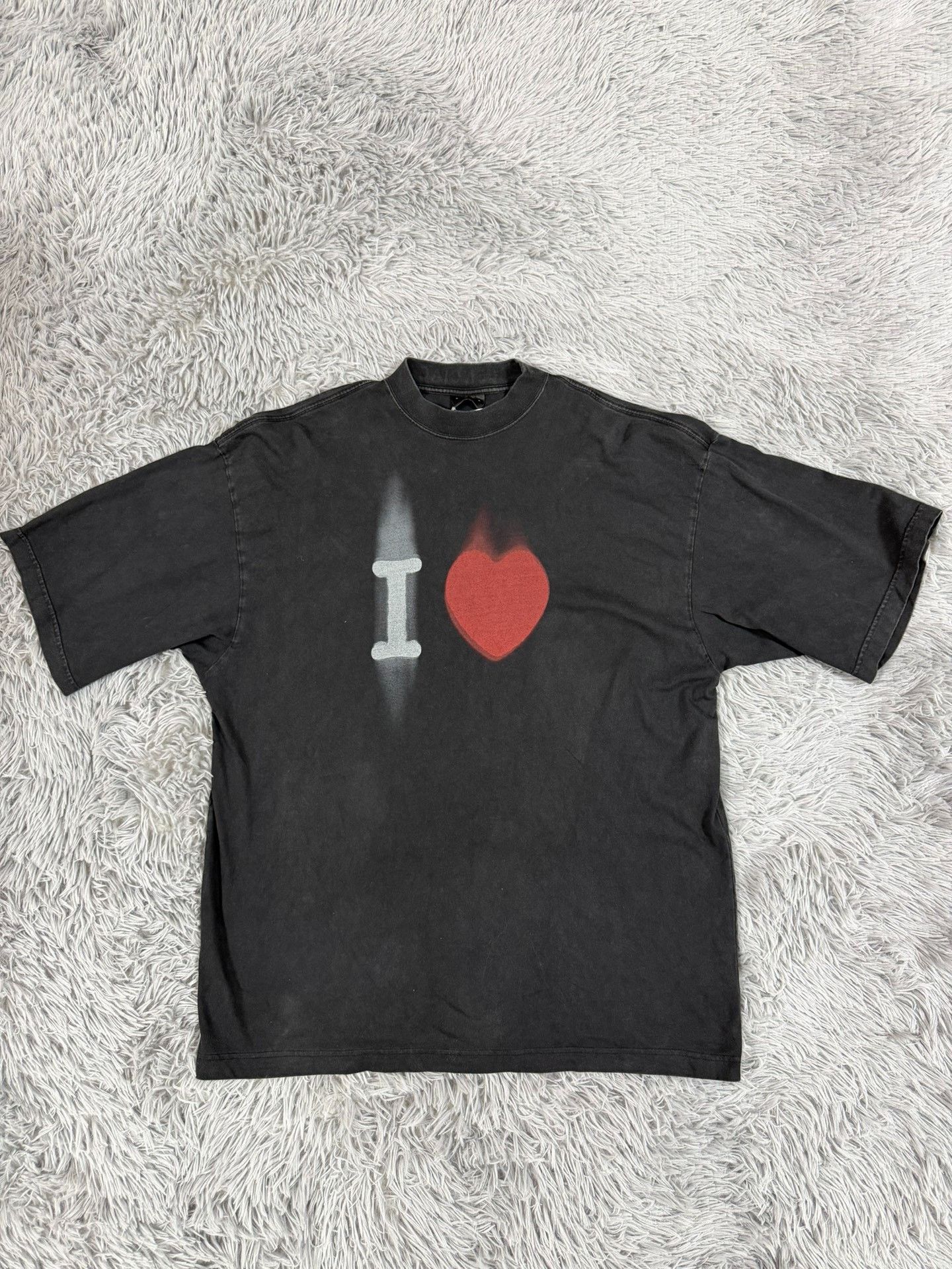 Balenciaga Balenciaga Printed Black T-Shirt XXS Women Size XXS / US 00 / IT 34 - 1 Thumbnail