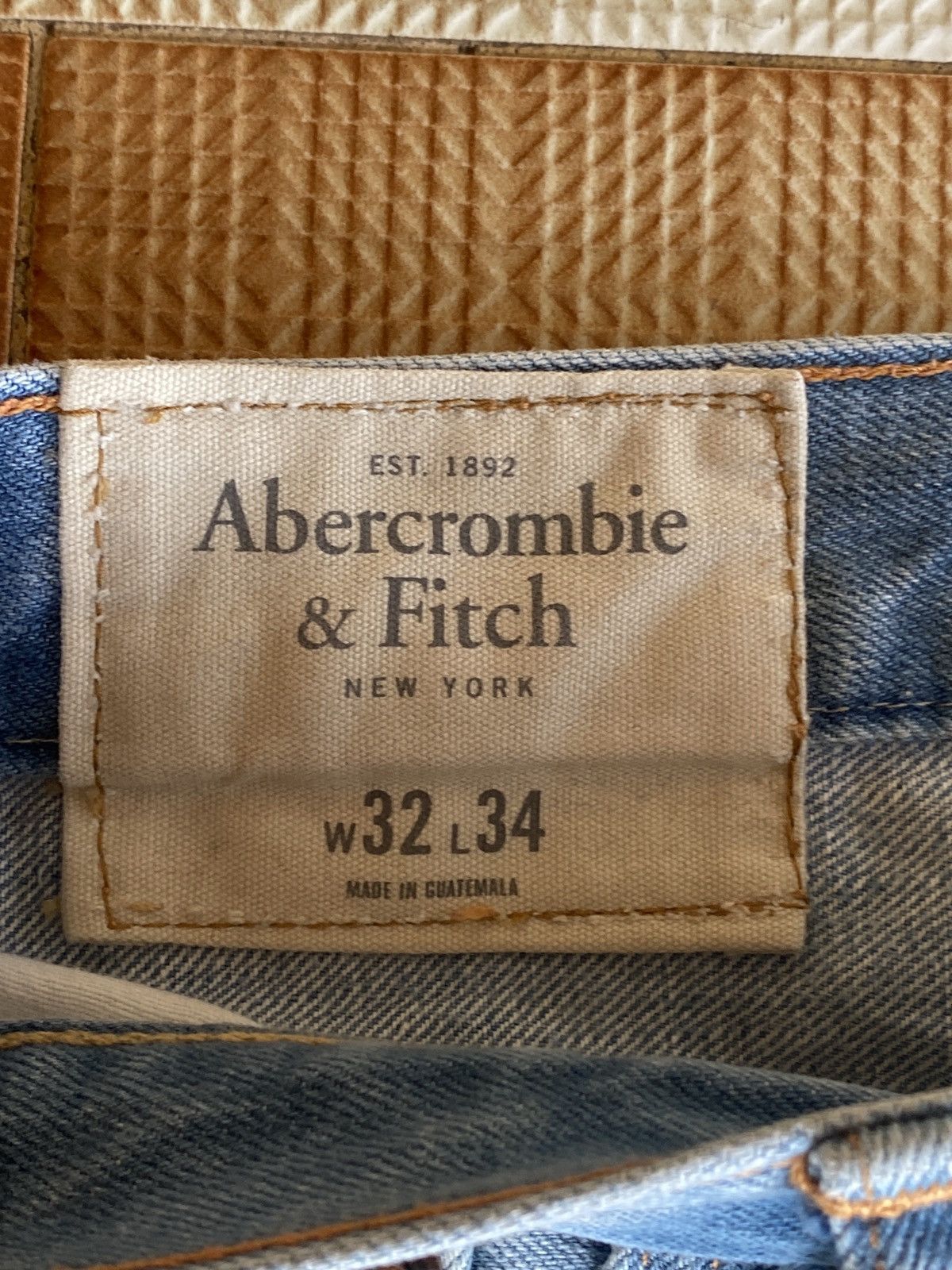 14th Addiction × Abercrombie & Fitch × PPFM Vintage ambercrombe &fitch straight cut denim Size US 32 / EU 48 - 10 Thumbnail