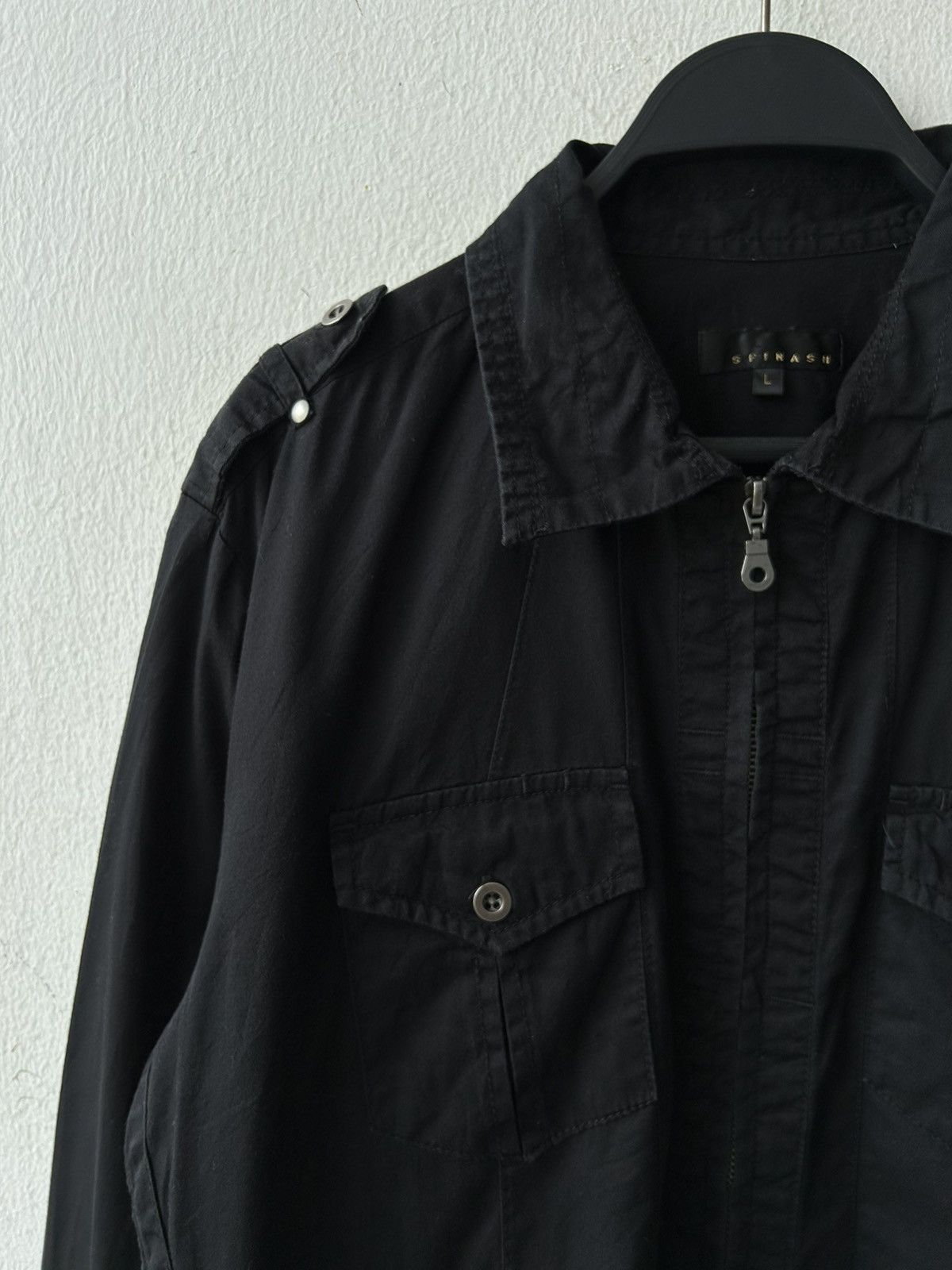 If Six Was Nine All Black Bondage Punk Jacket Size US L / EU 52-54 / 3 - 6 Thumbnail